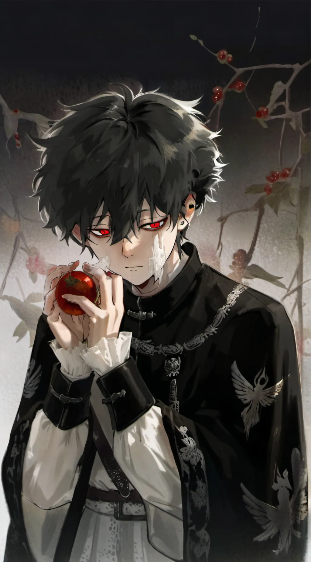 ai character: MHA DABI'S BROTHER background