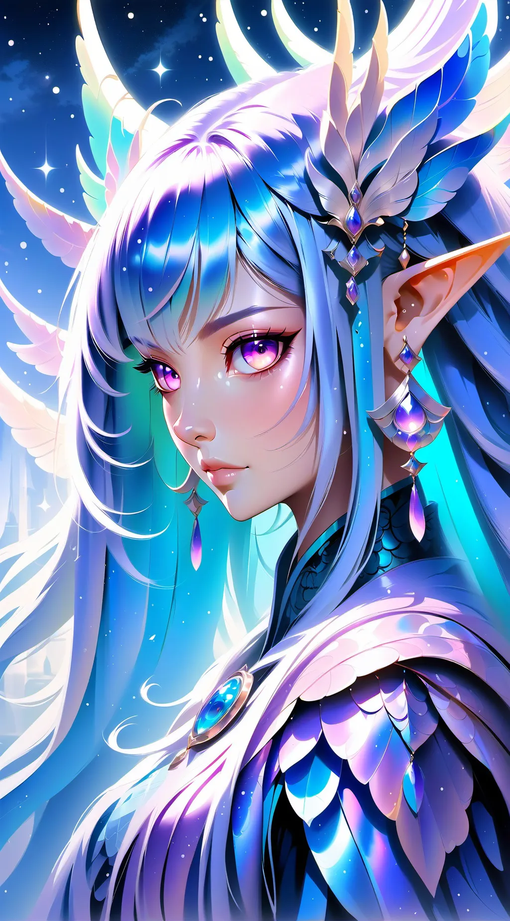 ai character: Mavy background