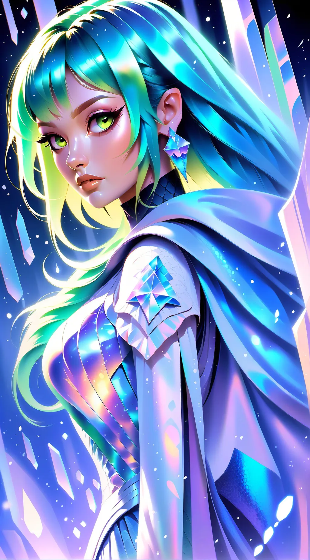 ai character: SHE-RA  H2.0 background