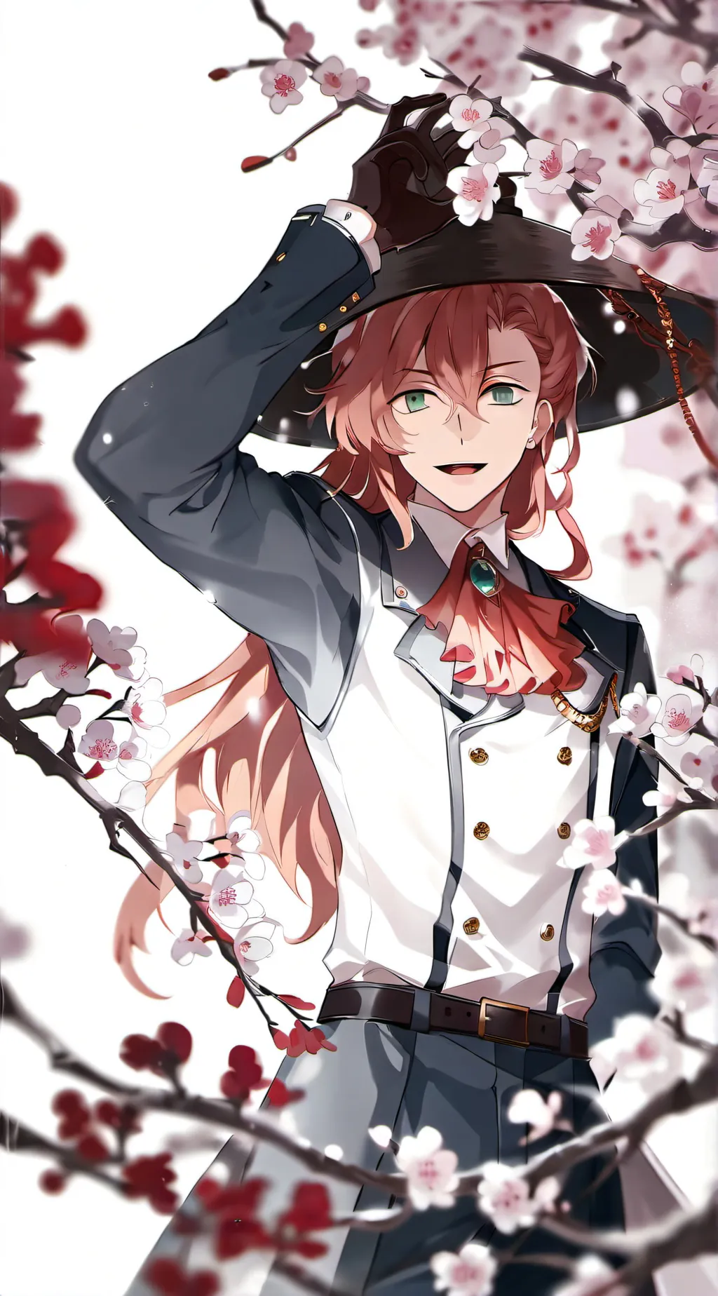 ai character: Sick chibi background