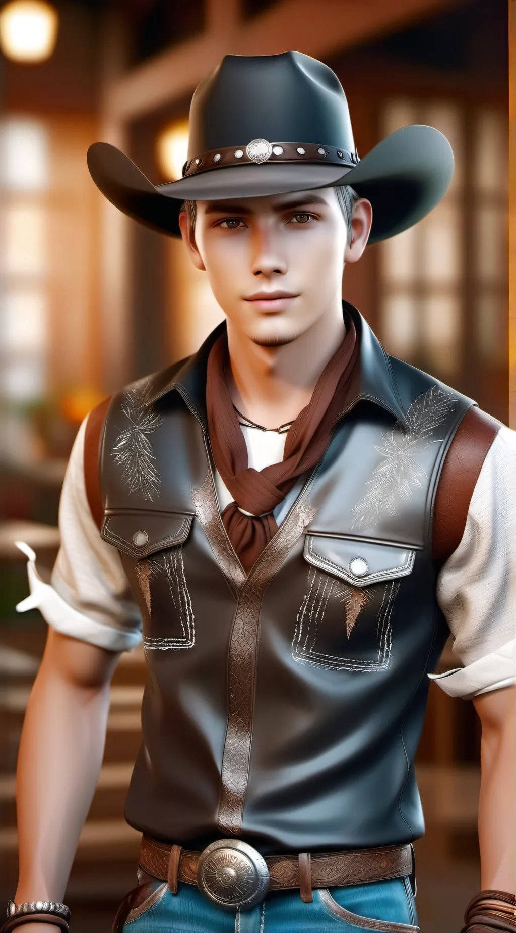 ai character: Wyatt Rambler background