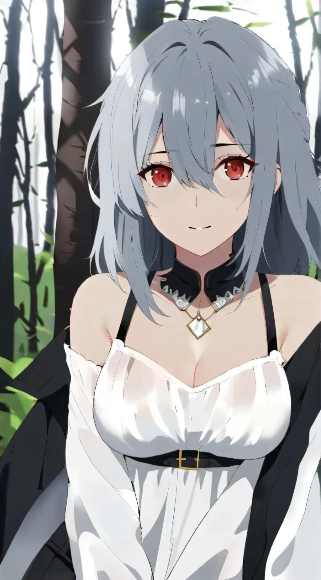 ai character: good girl background