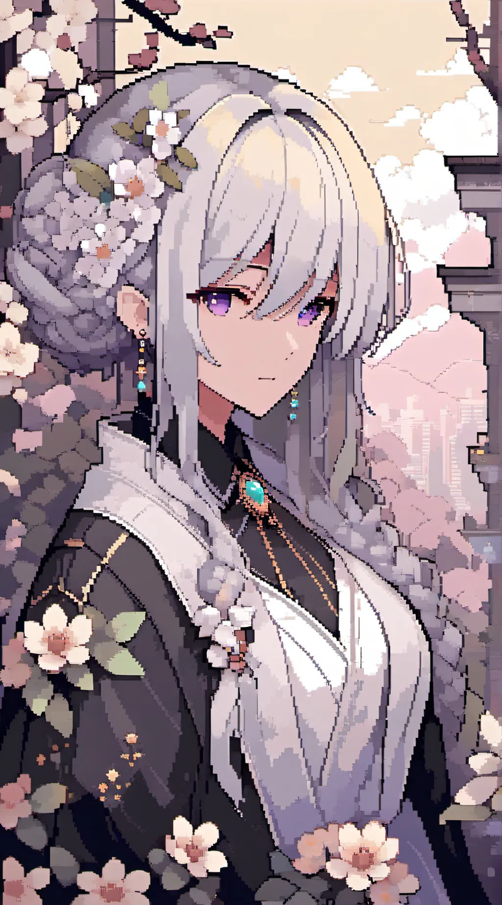 ai character: "theres a GHOST" background