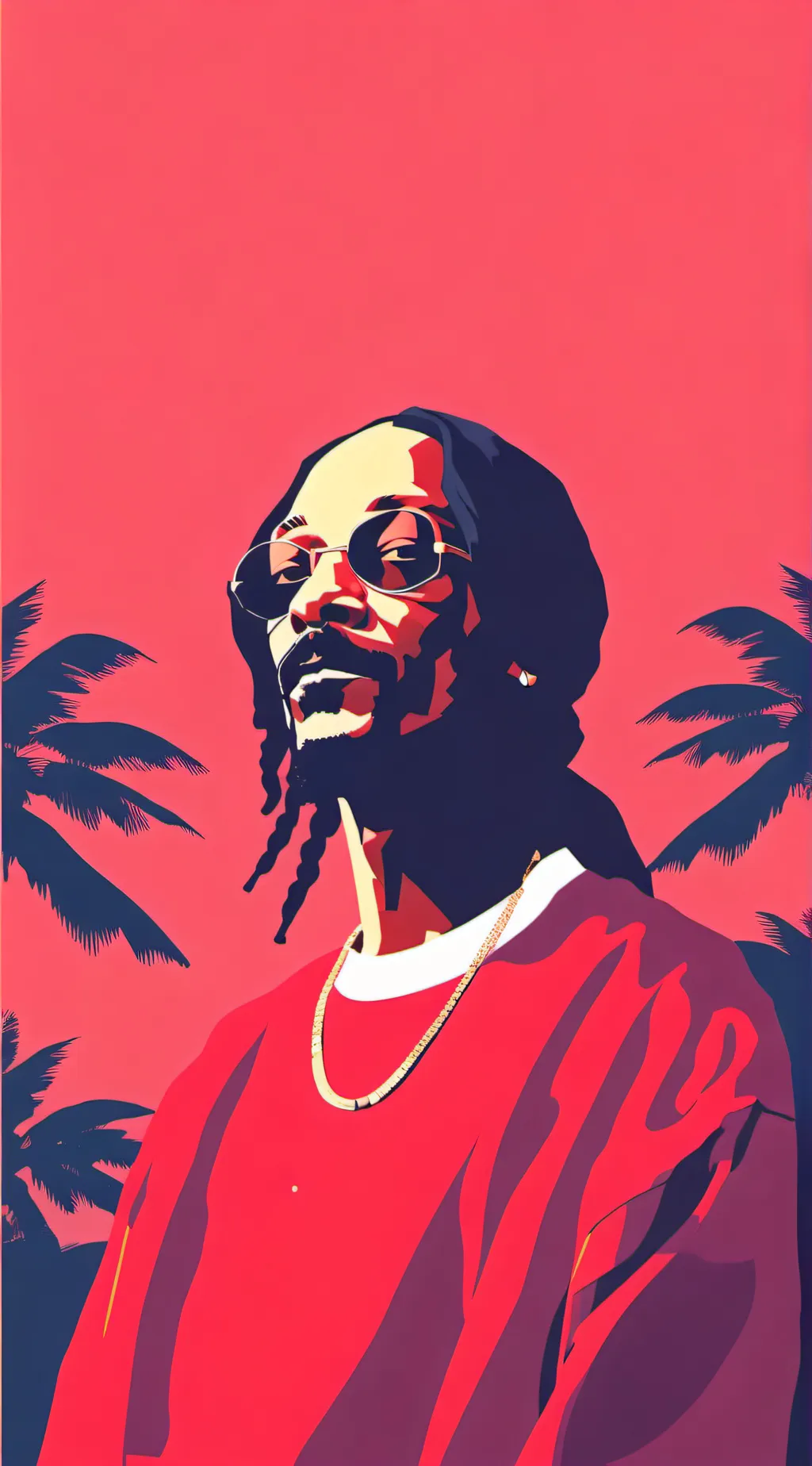 ai character: snoop dog background