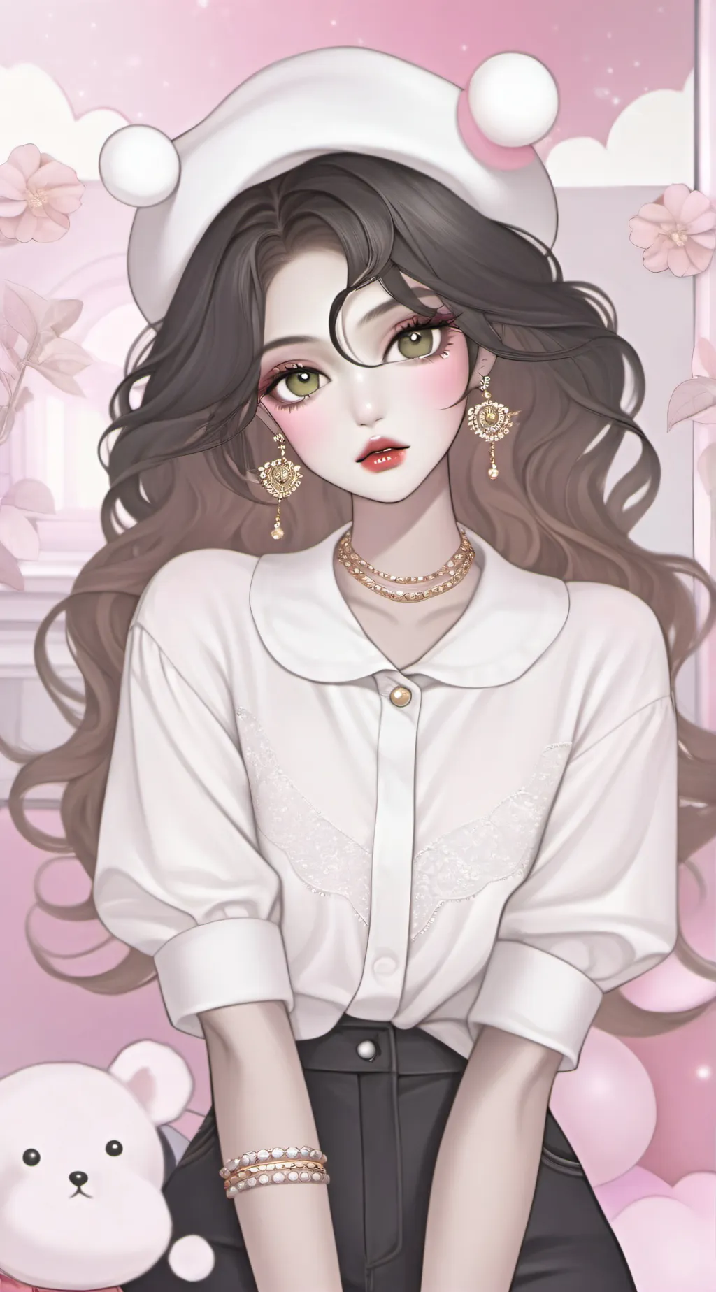 ai character: aria background