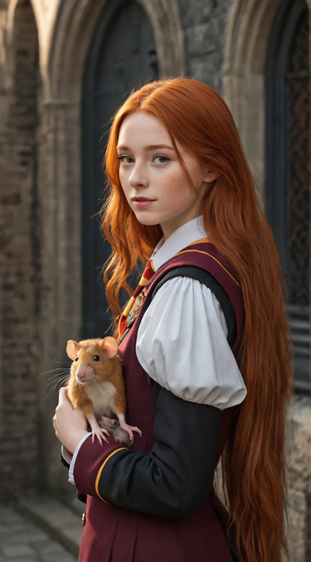ai character: Hogwarts!! background