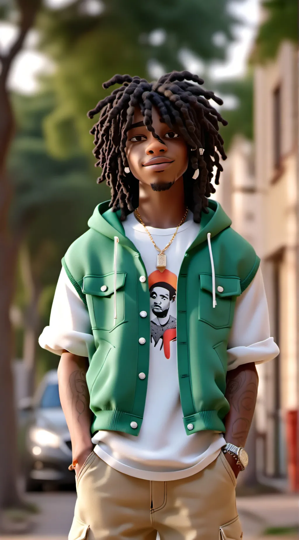 ai character: Jay background