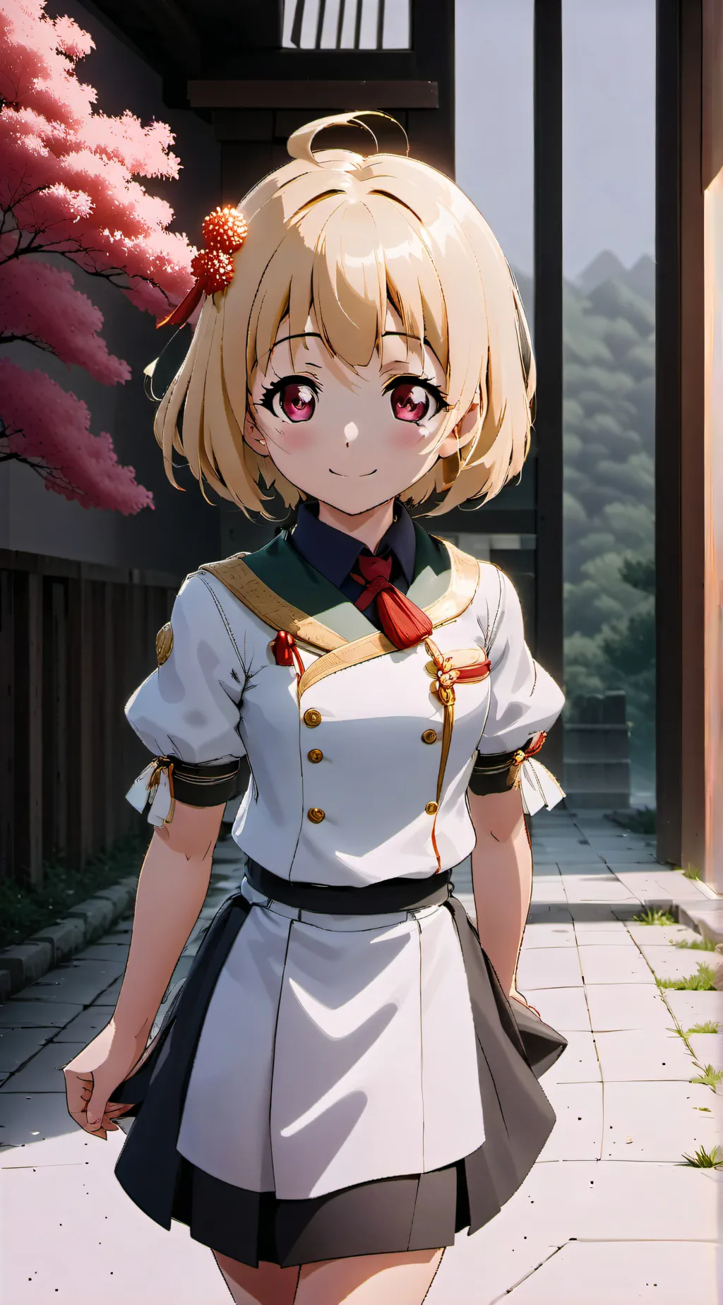 ai character: Sylvia Silkcut background