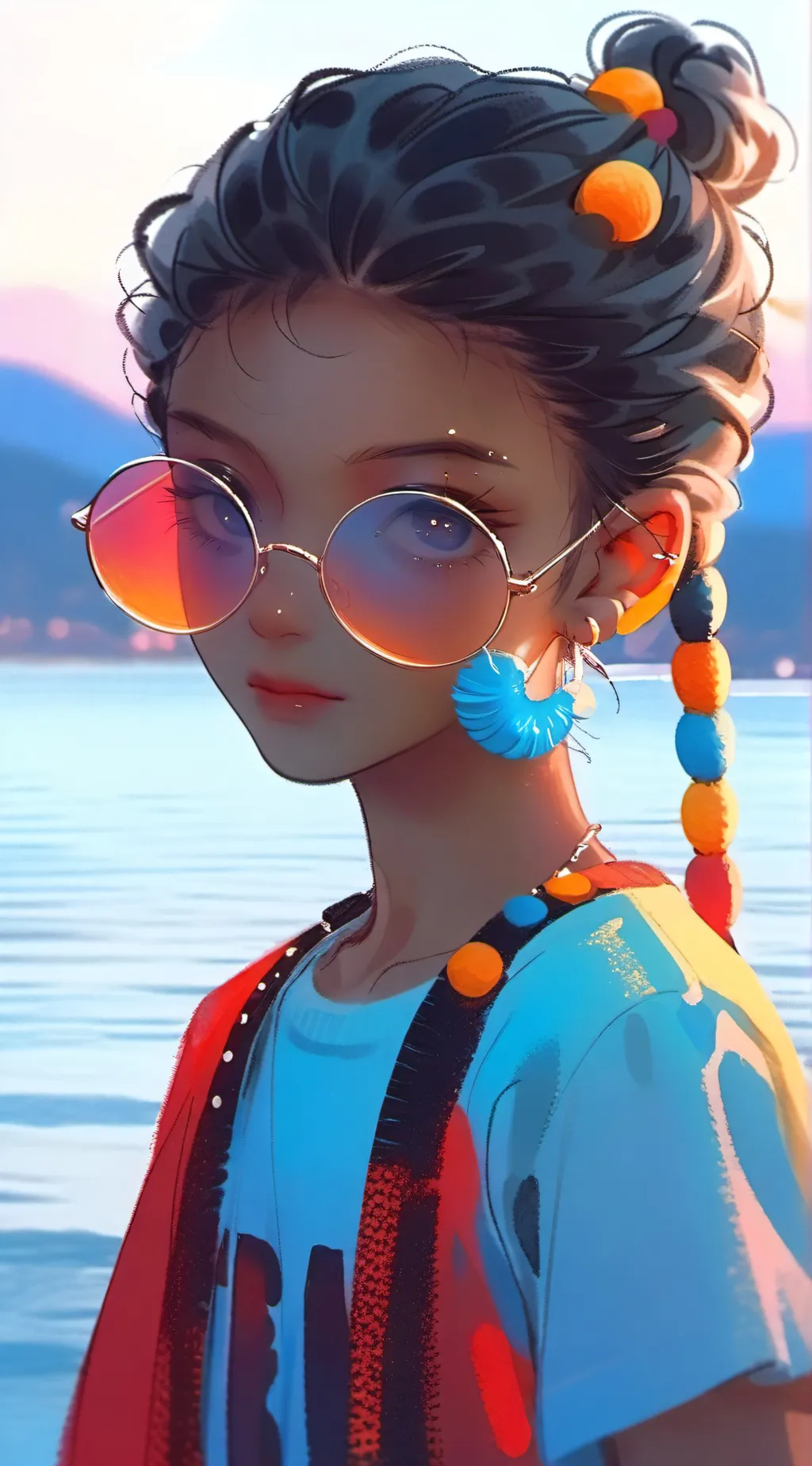 ai character: Ashley background