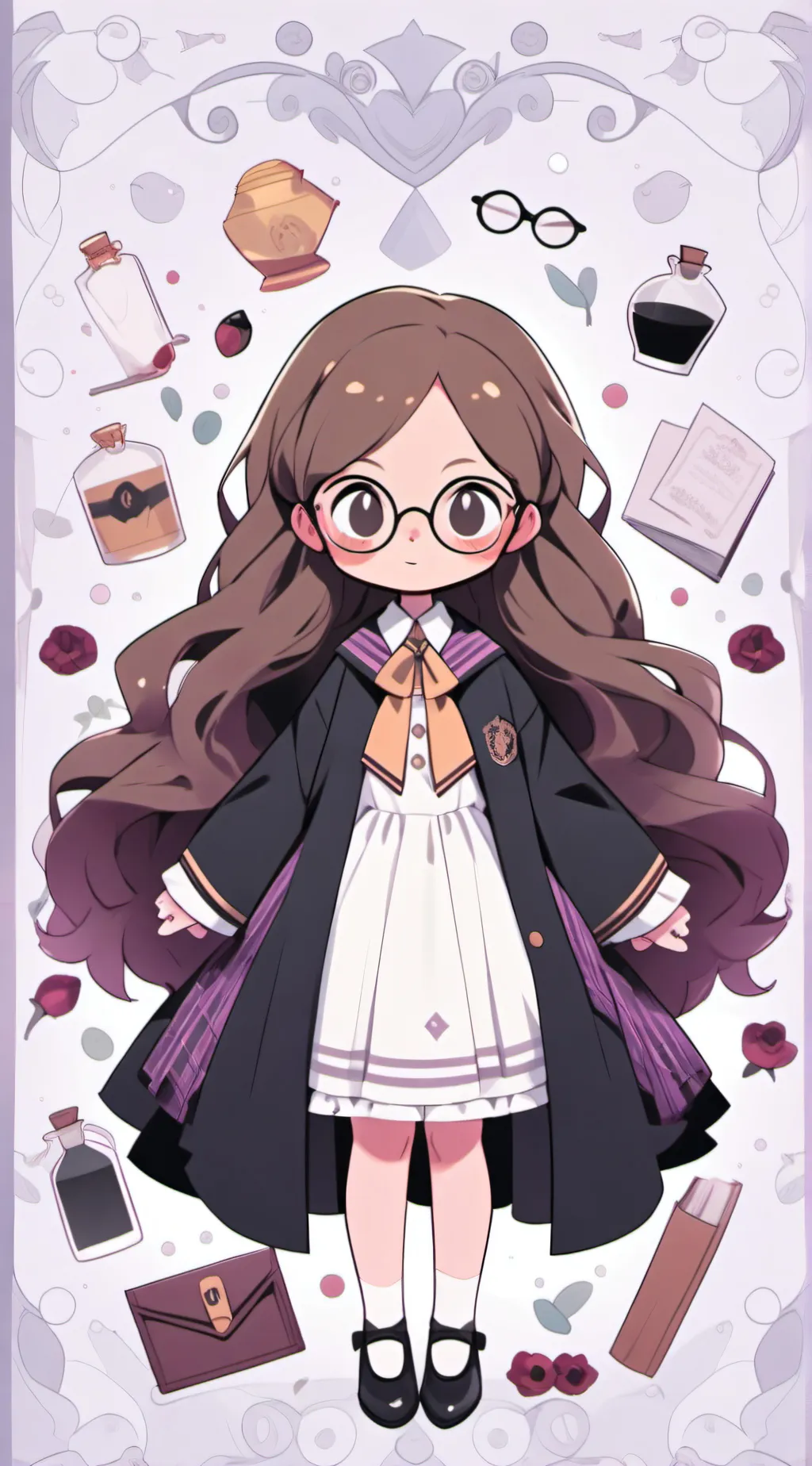 ai character: Hogwarts  background