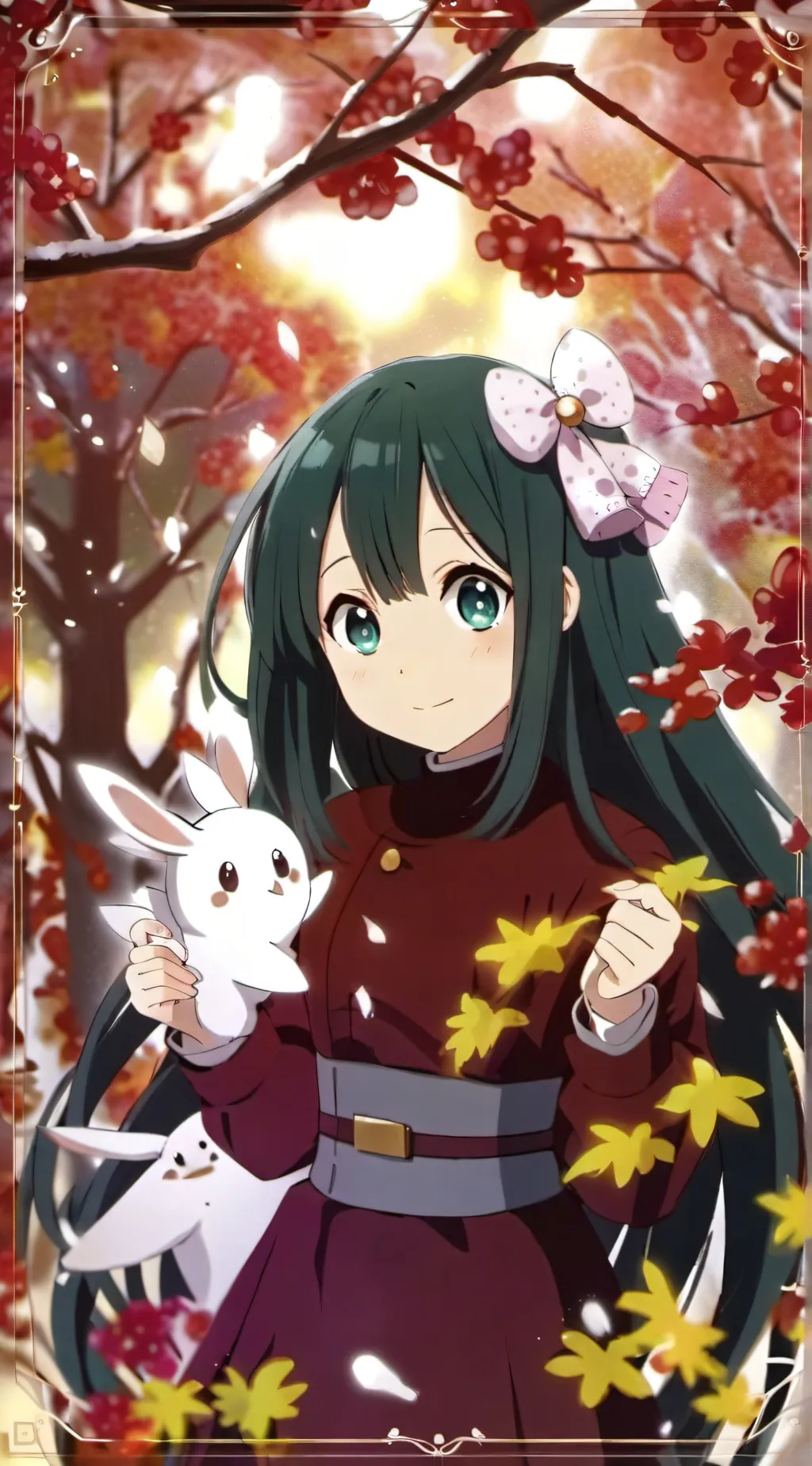 ai character: Asui x uraraka background
