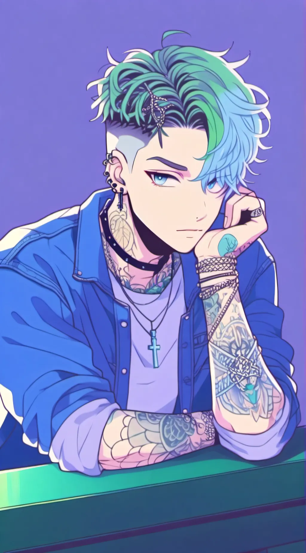 ai character: Aeron background