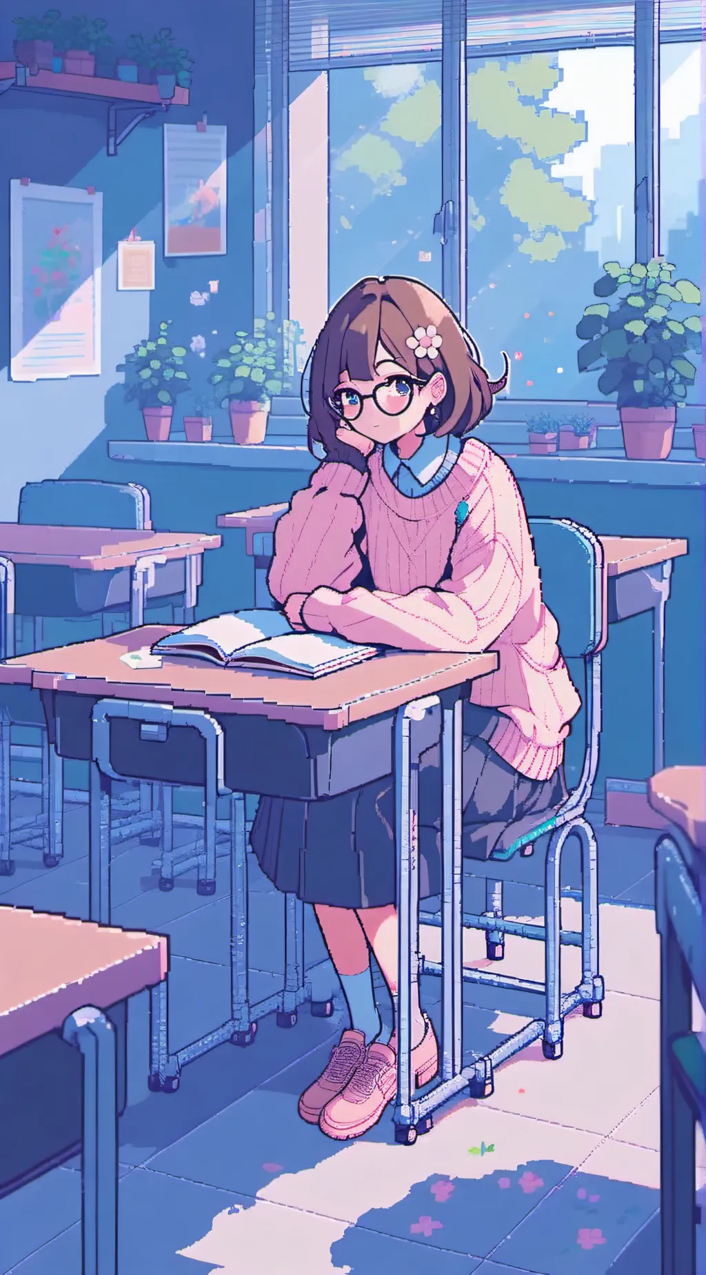 ai character: Lisa background