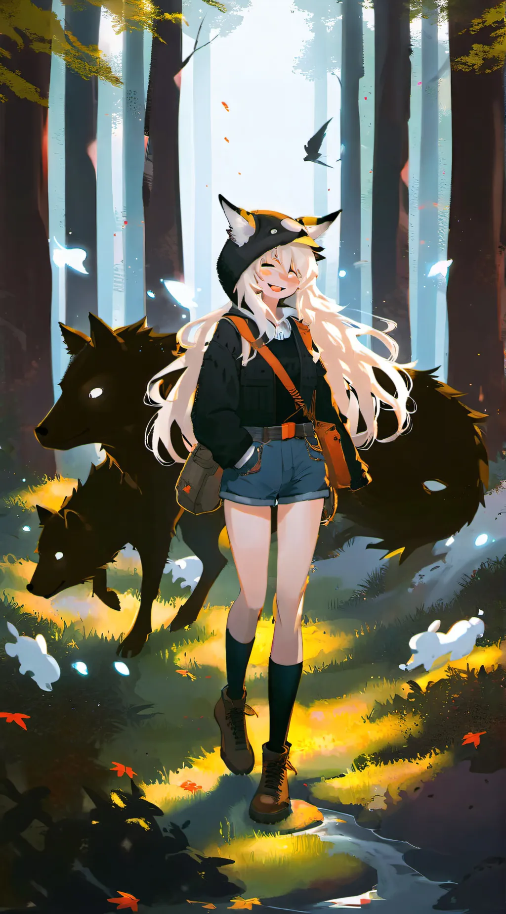 ai character: FPE Katie's ocs background
