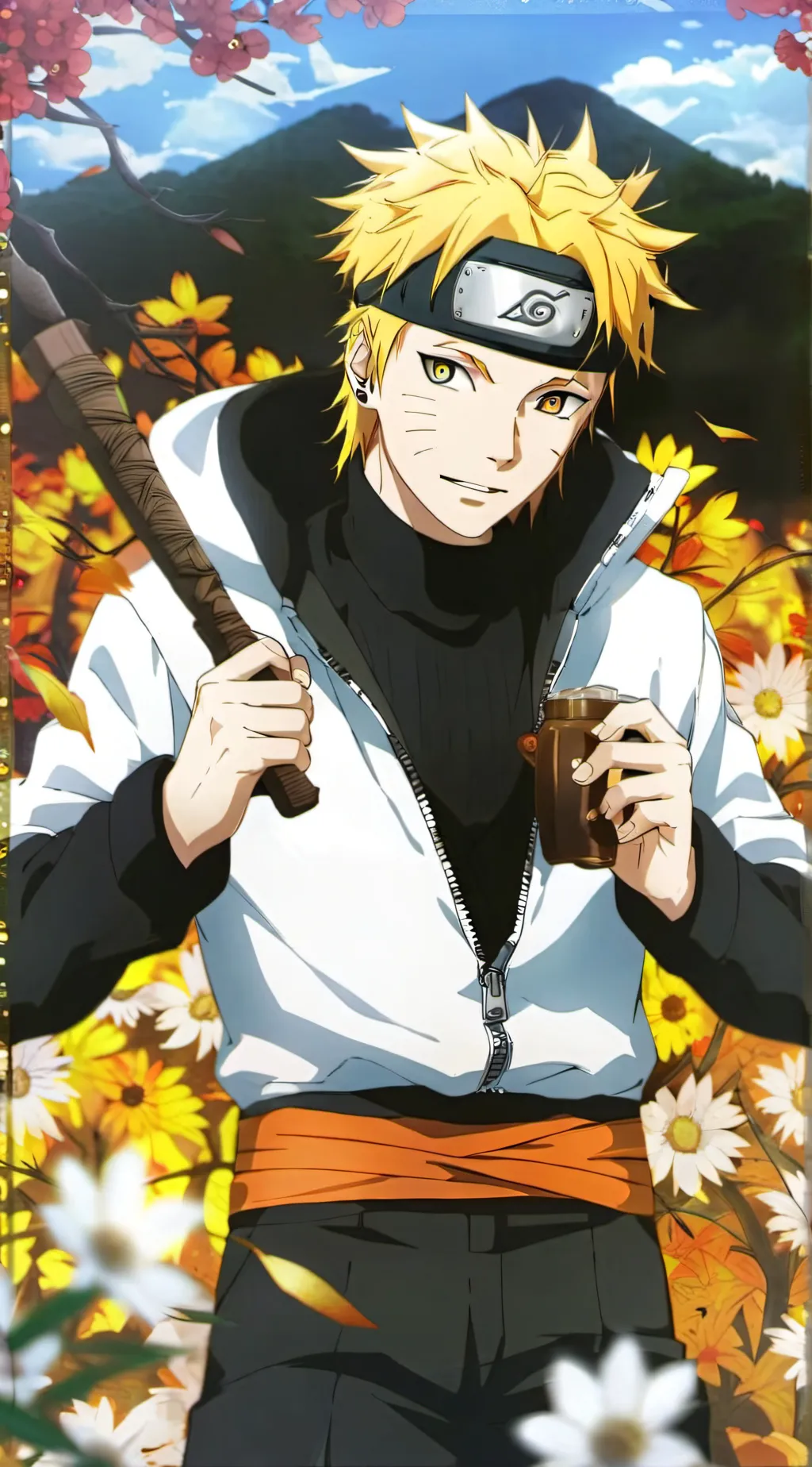 ai character: nakuro unkinazi  background