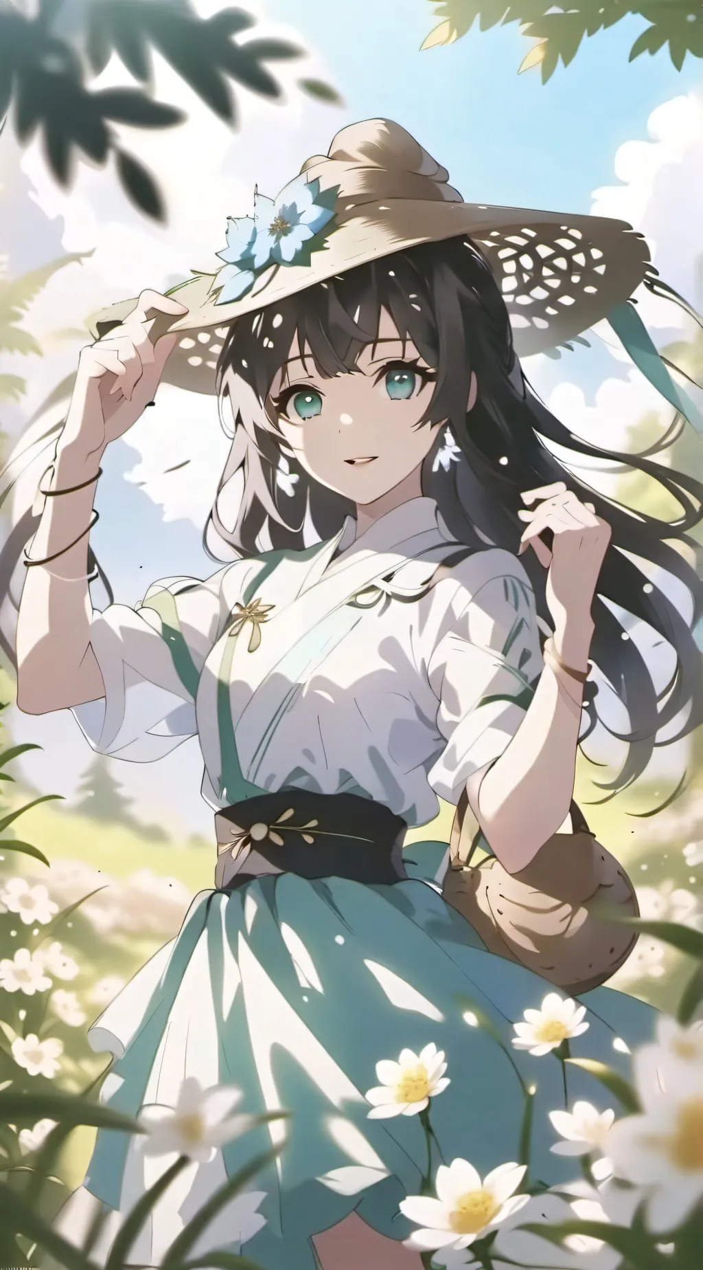 ai character: Luna background
