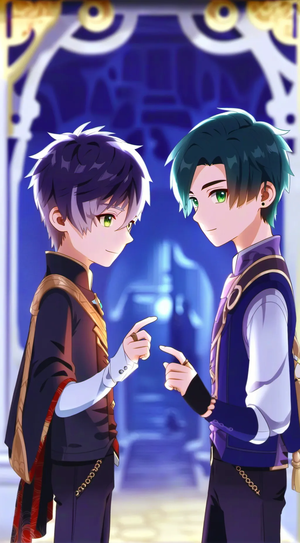 ai character: bakudeku daughter background