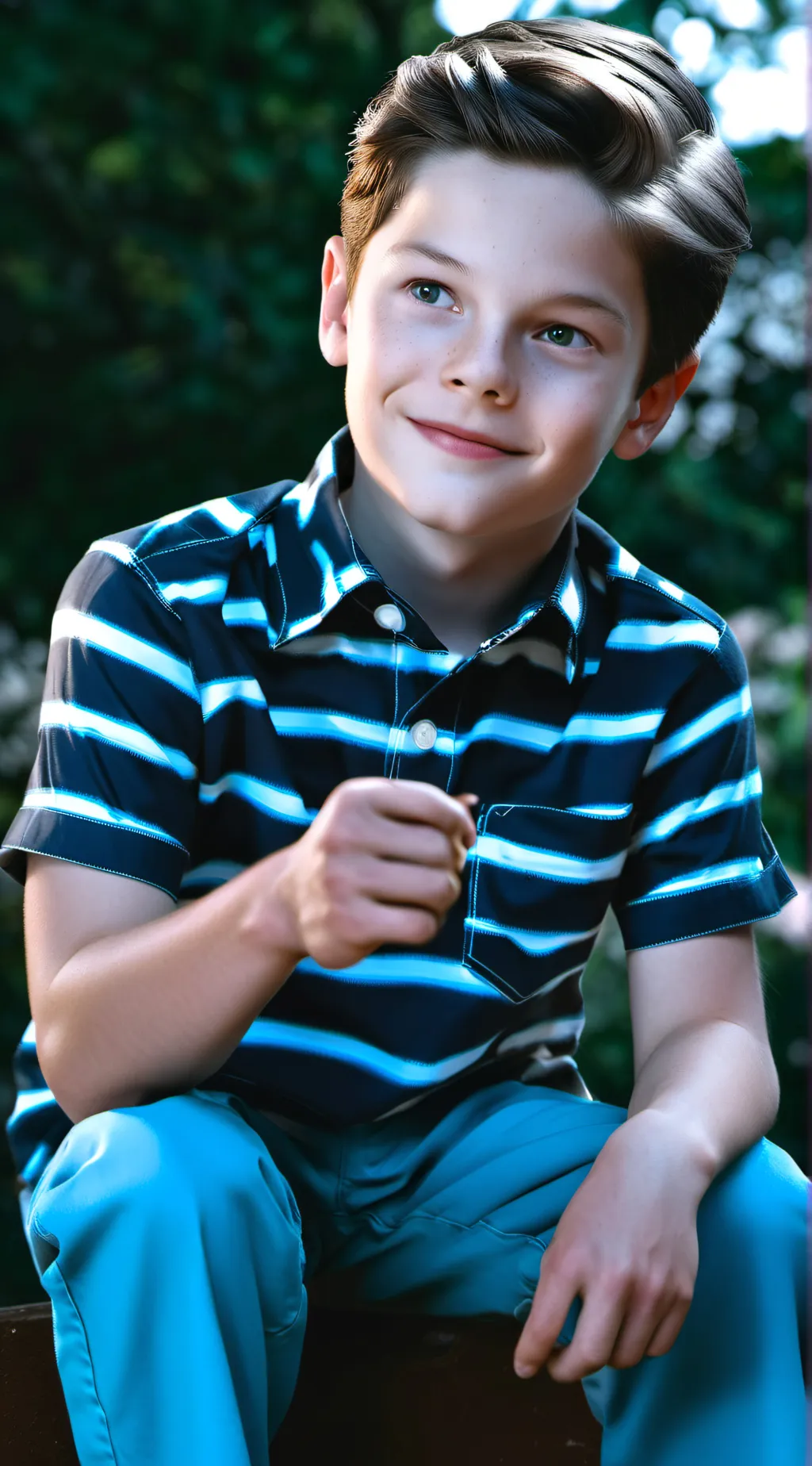 ai character: Sheldon background