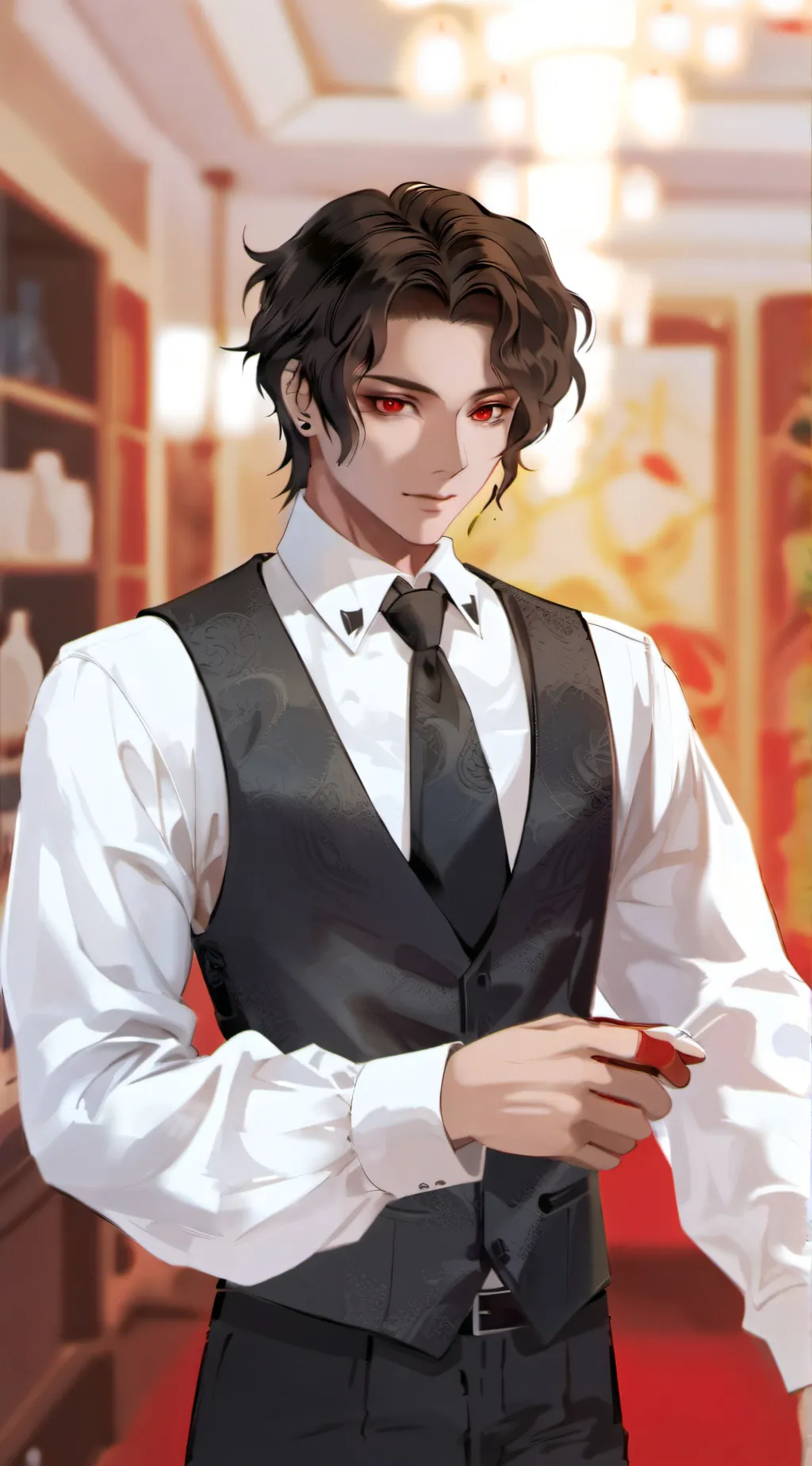 ai character: Kai background