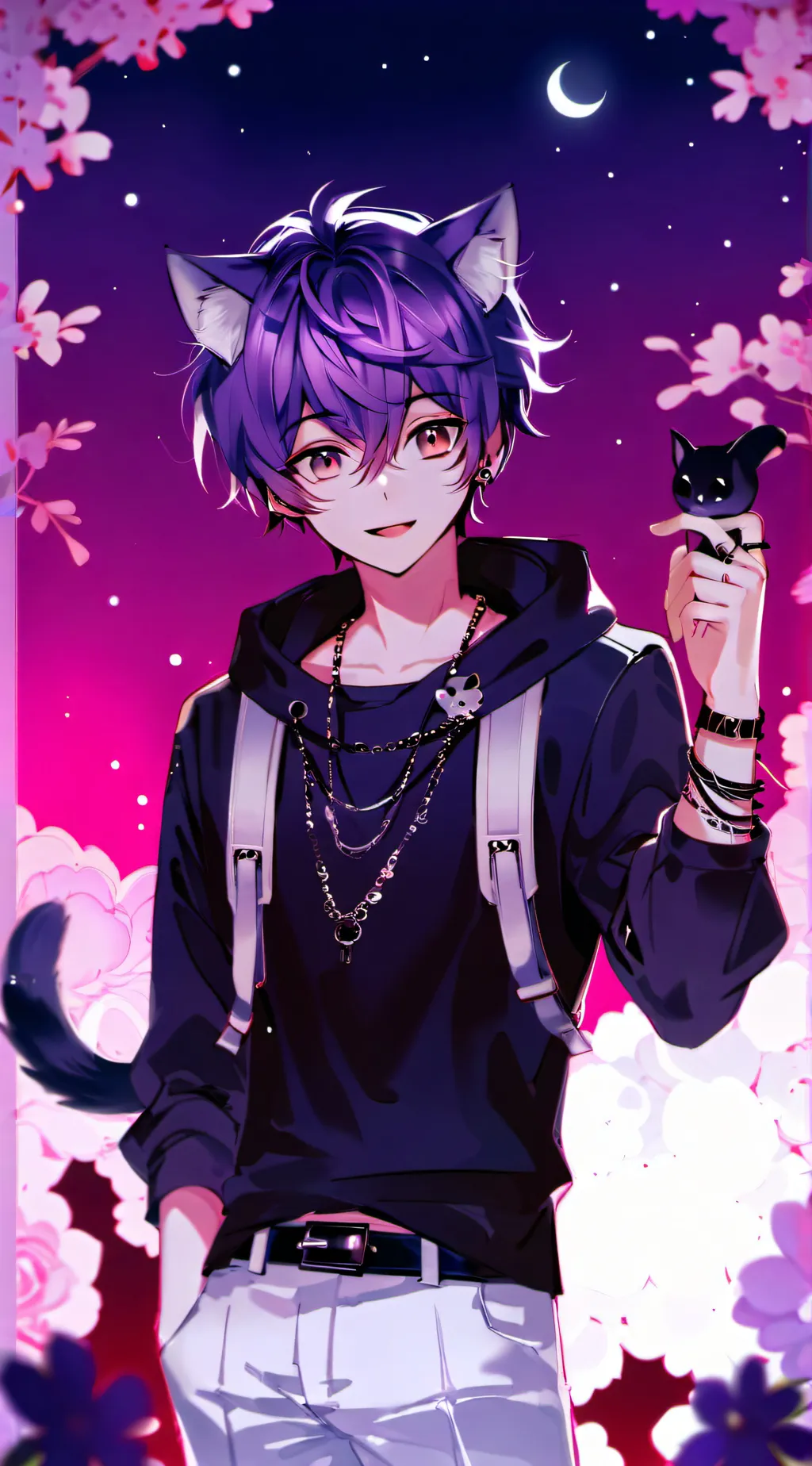 ai character:  CatNap~• background
