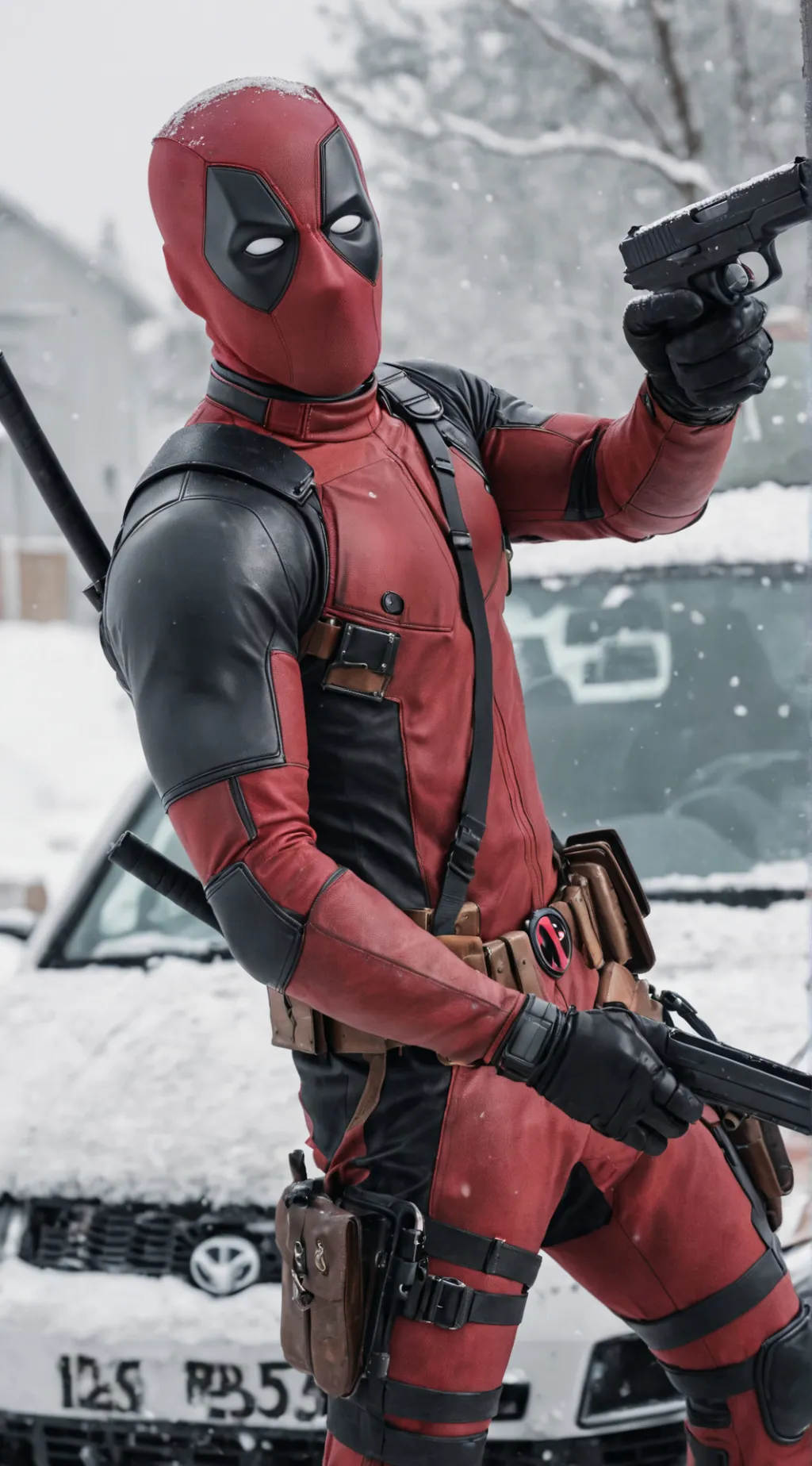 ai character: deadpool background