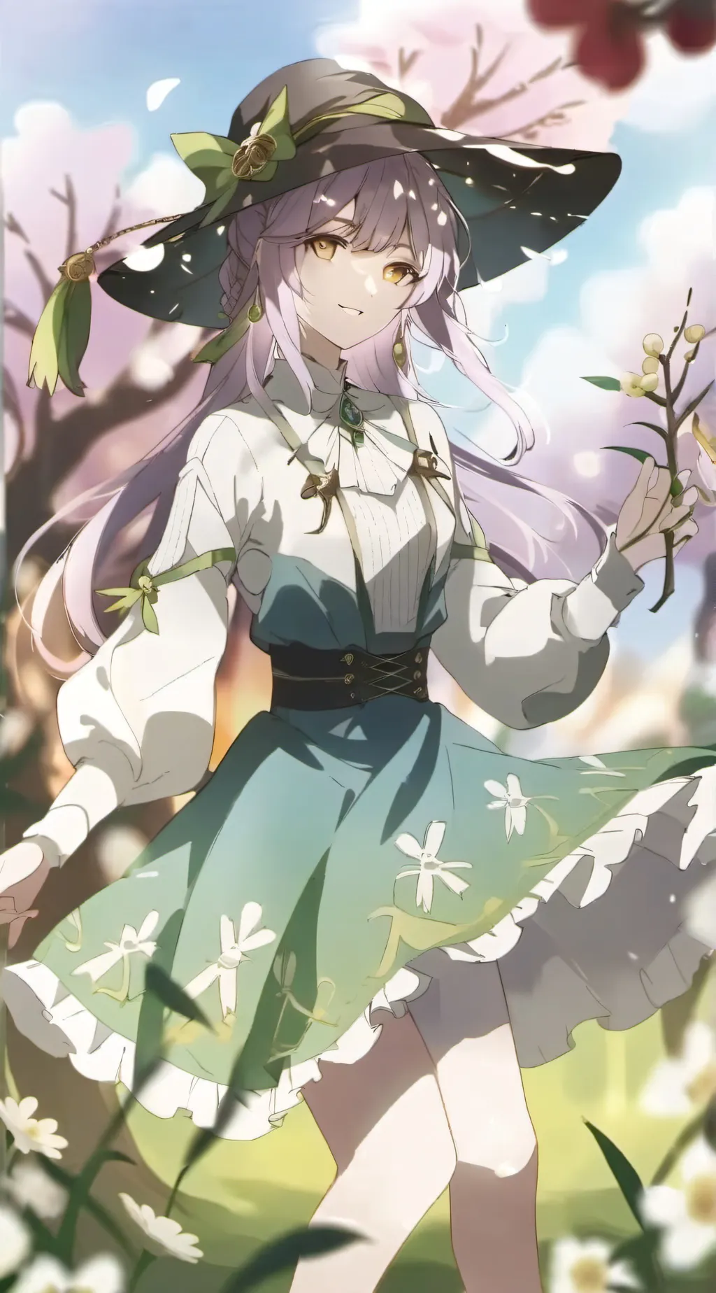ai character: Your girlfriend background