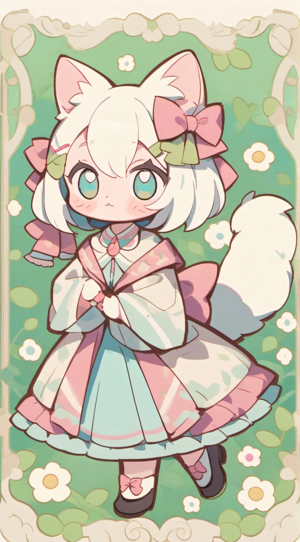 ai character: Kitty(me) background