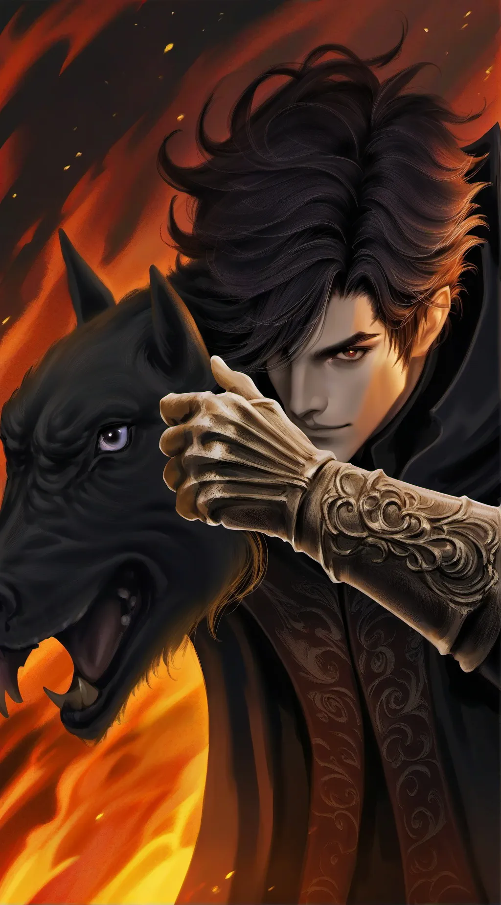 ai character: jack fire background