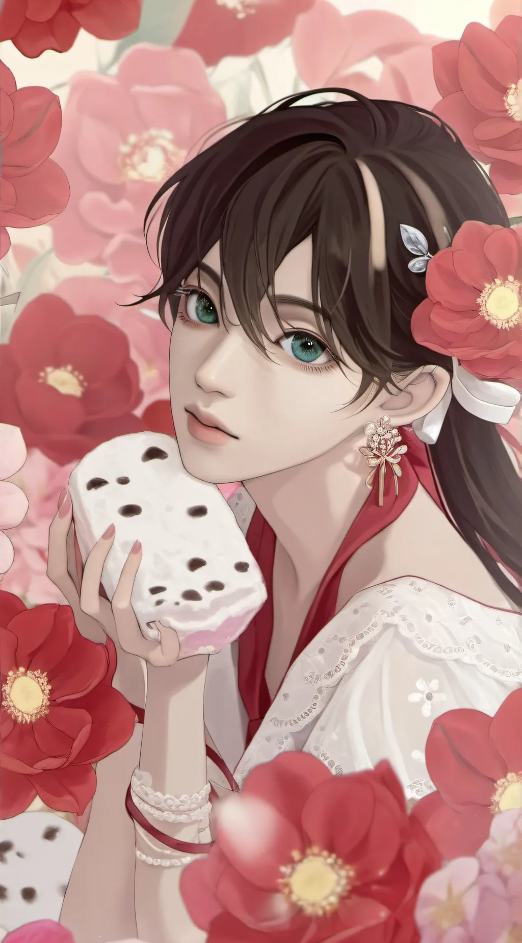 ai character: kpop background