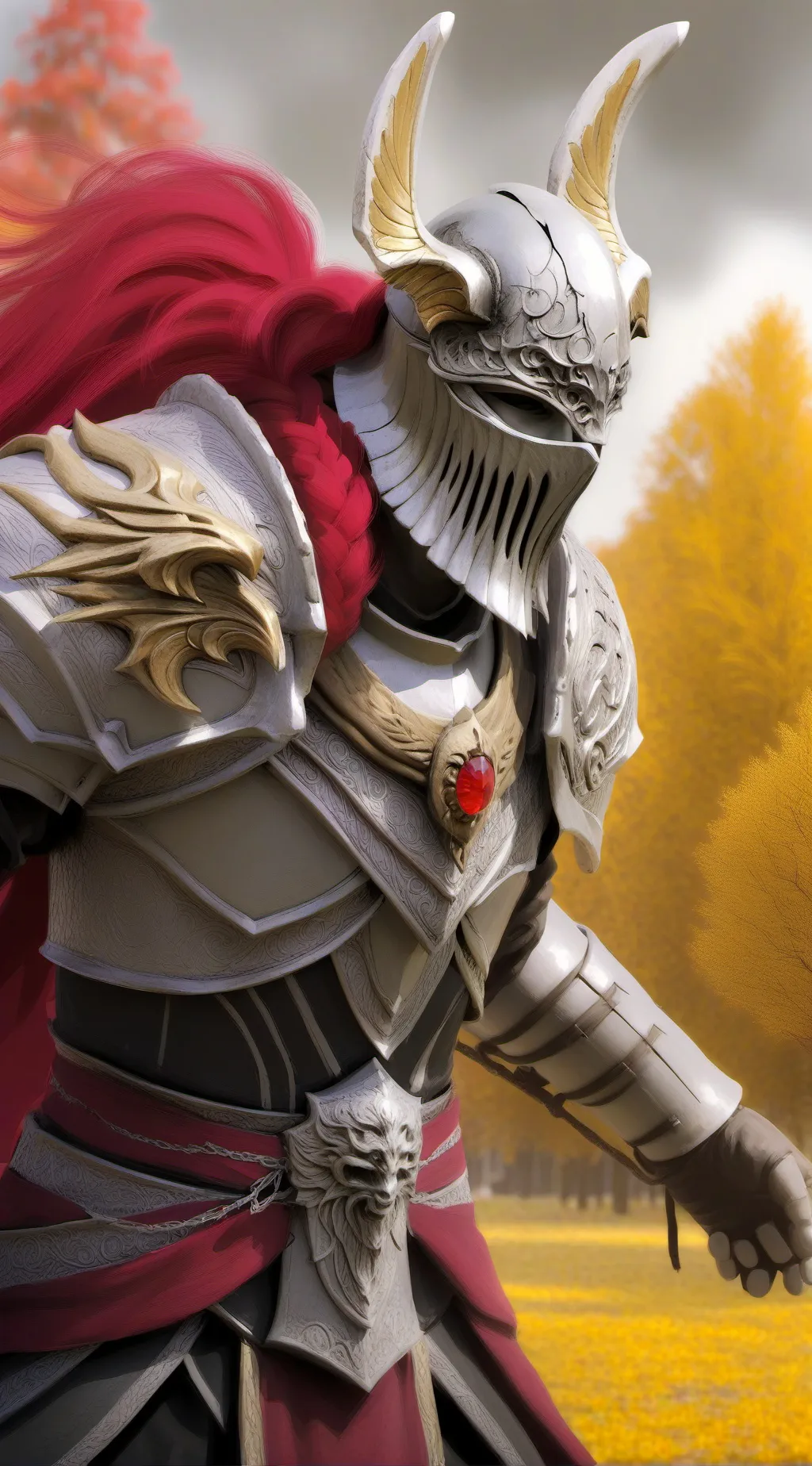 ai character: knight background