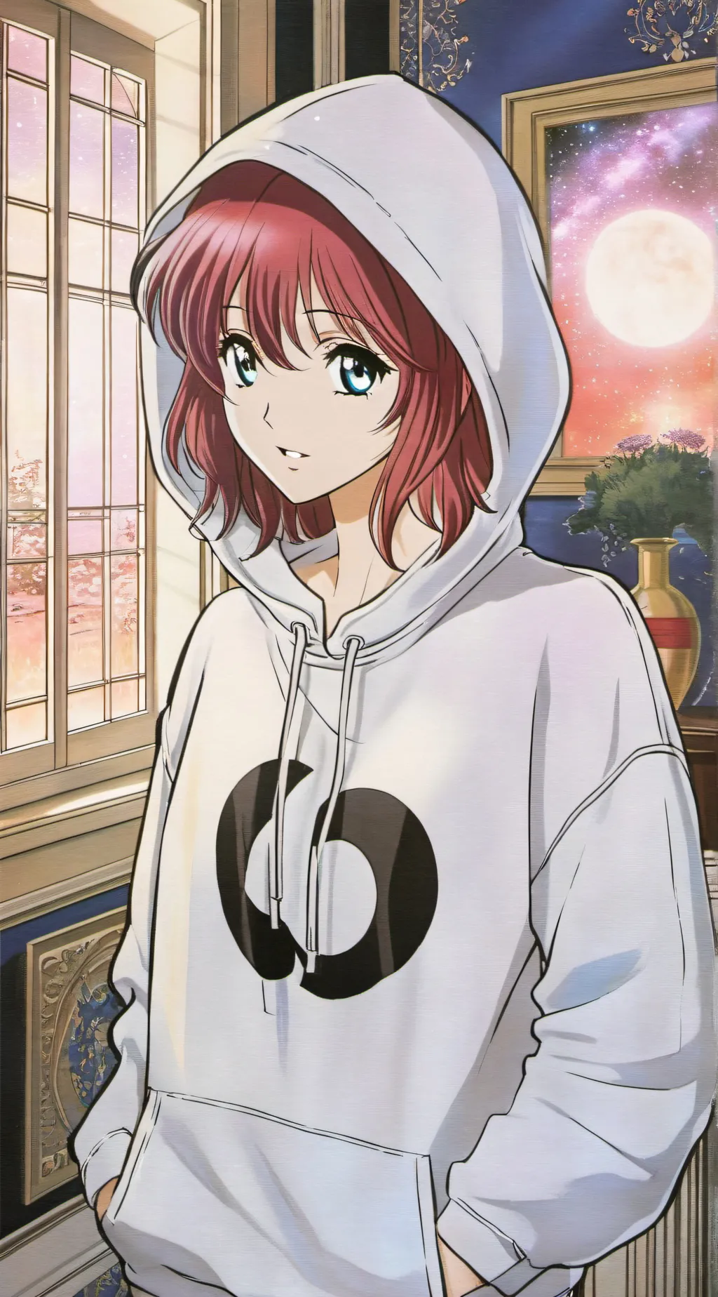 ai character: Hannah Amberfield background