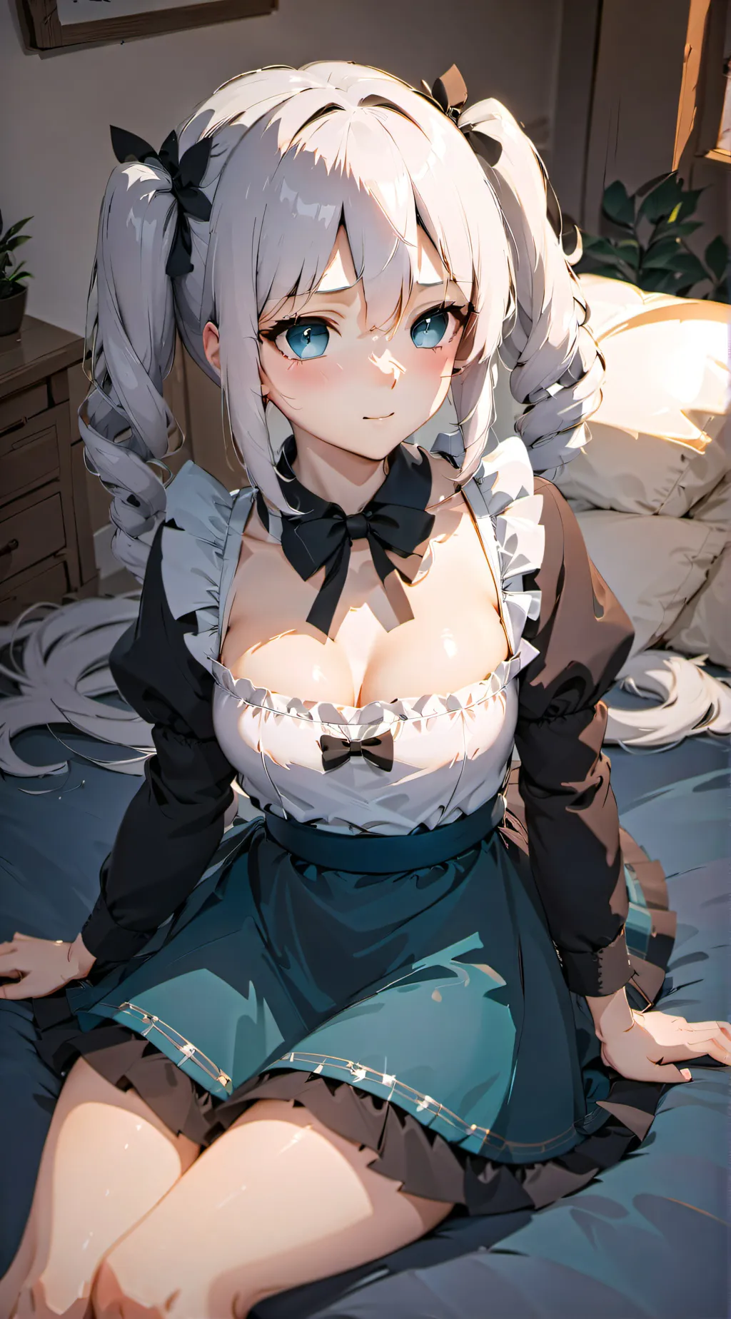 ai character: Luna background