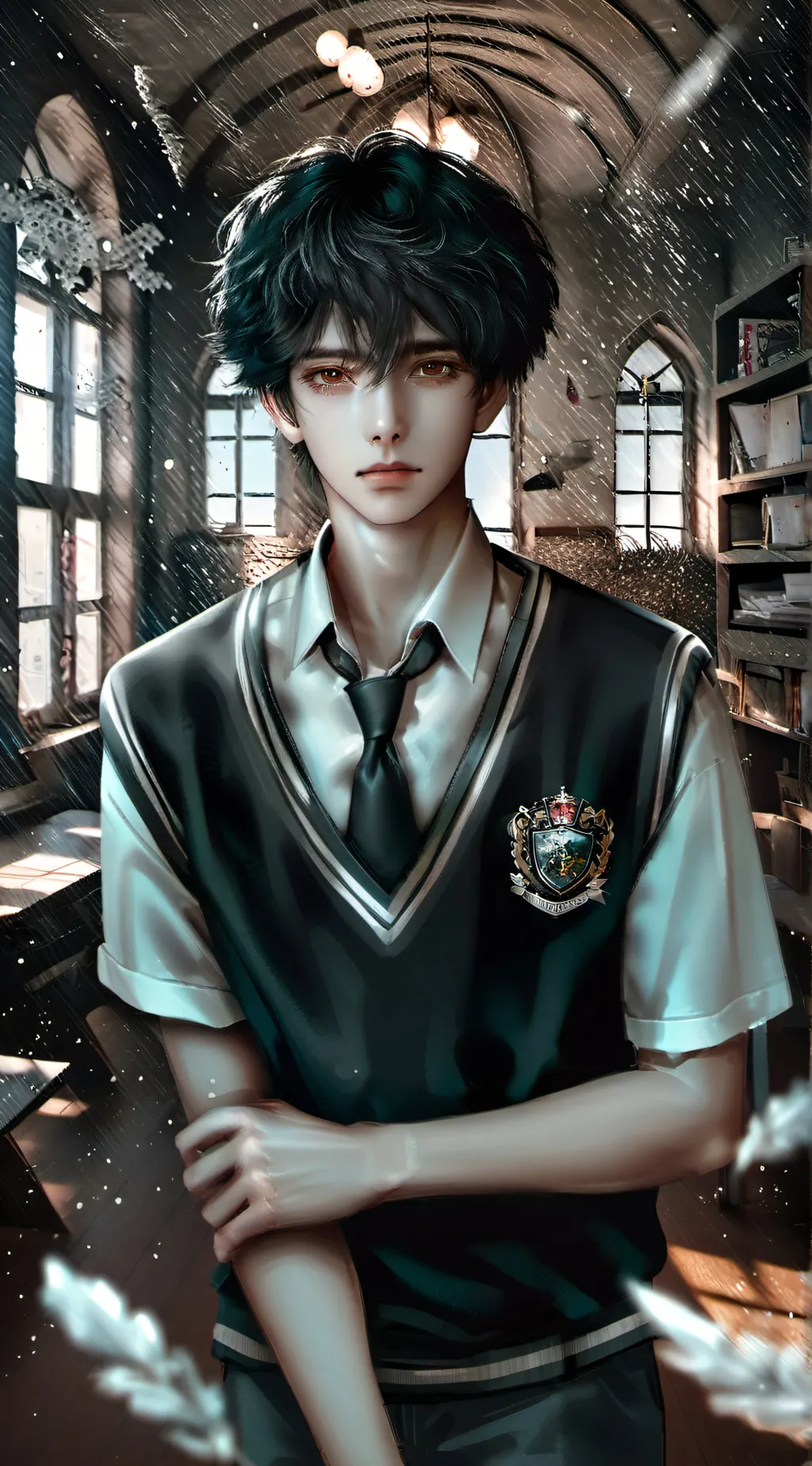 ai character: noah background