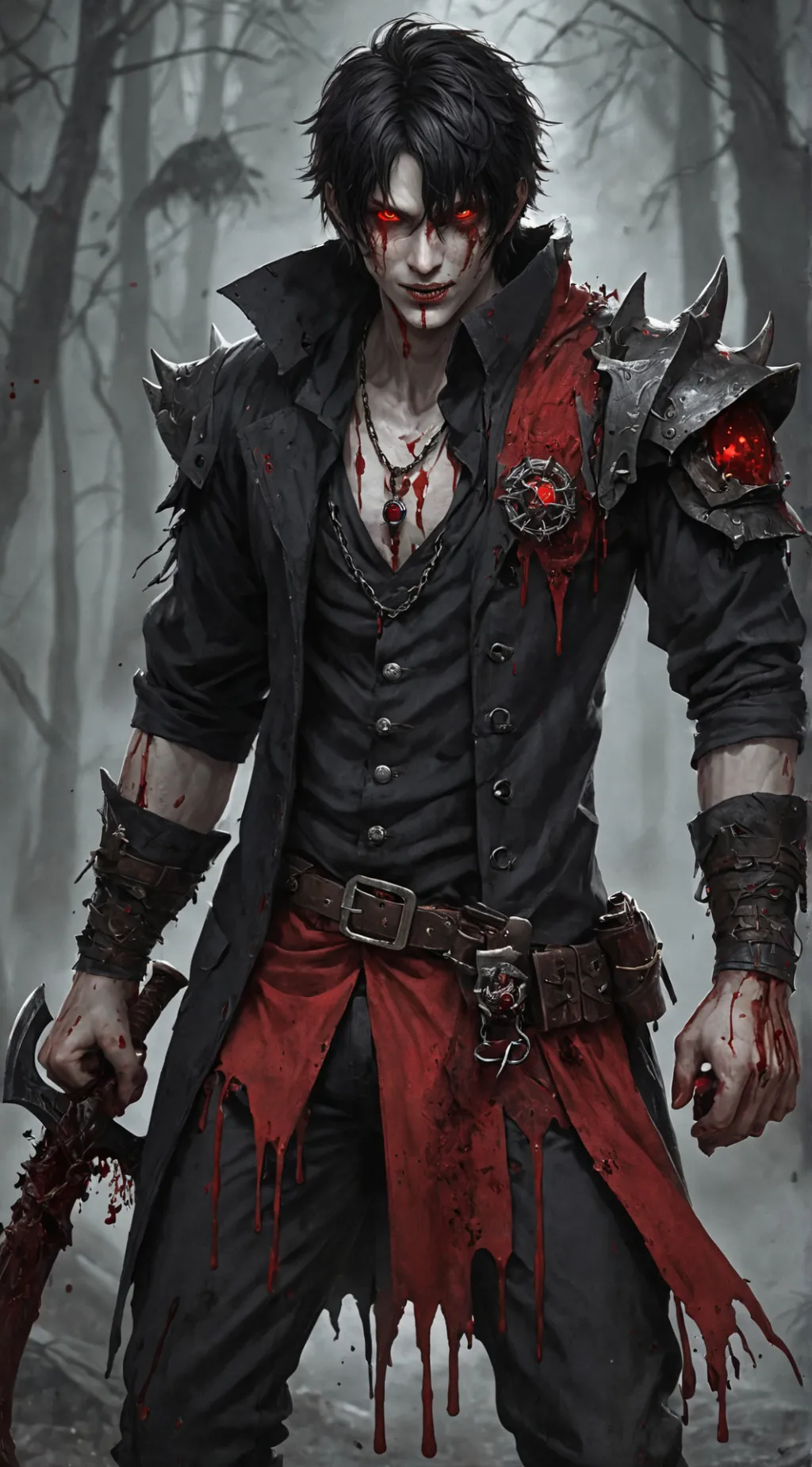 ai character: The Lonely Ghost background