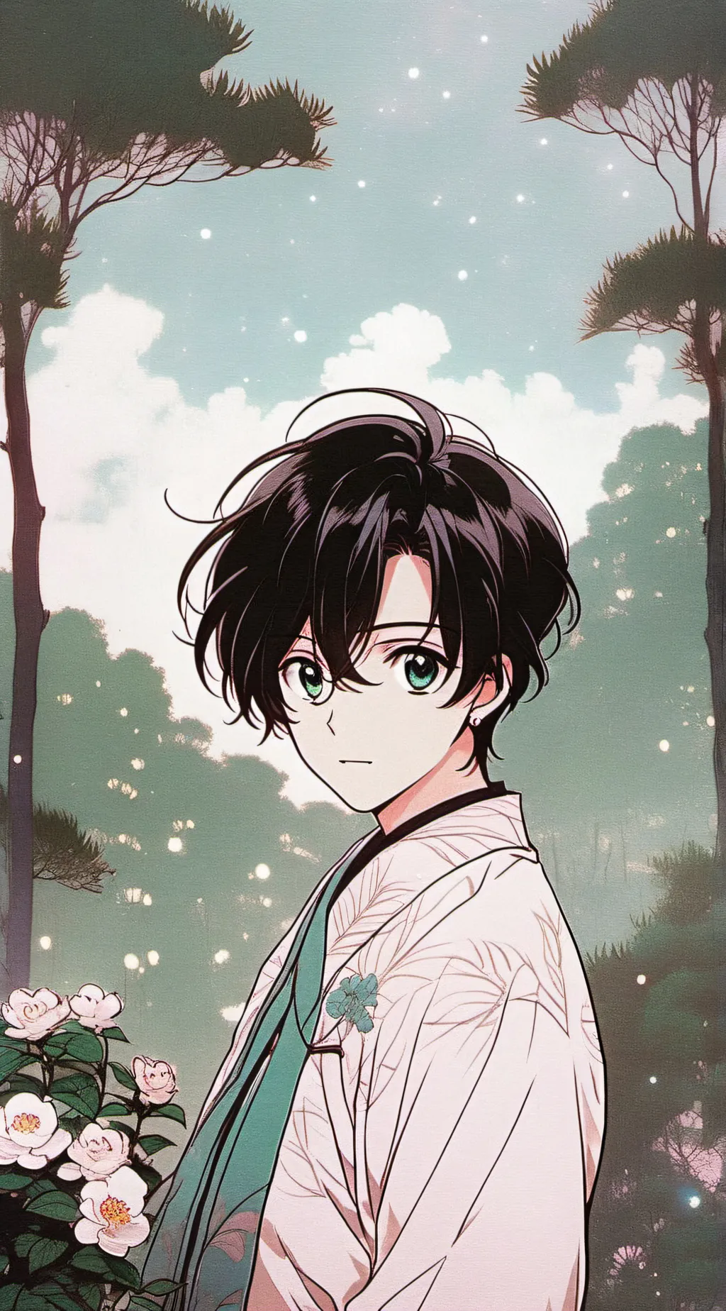 ai character: Megumi background