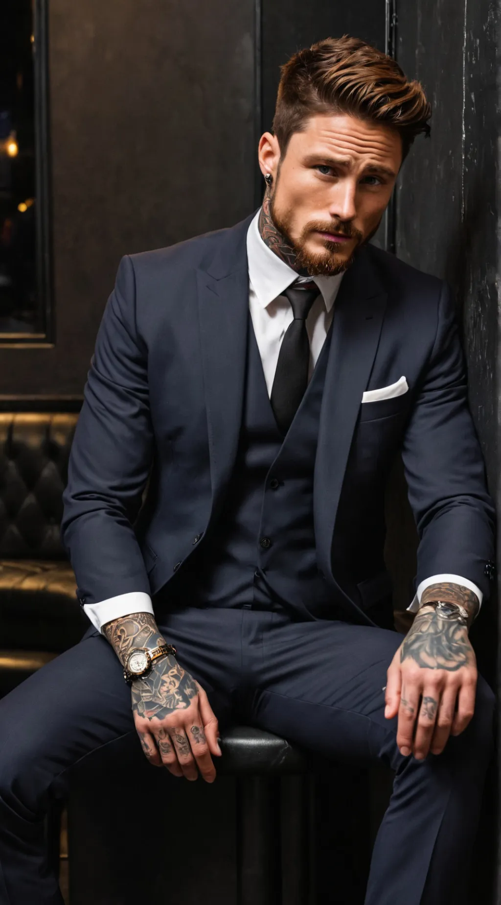 ai character: Roman Genovese background