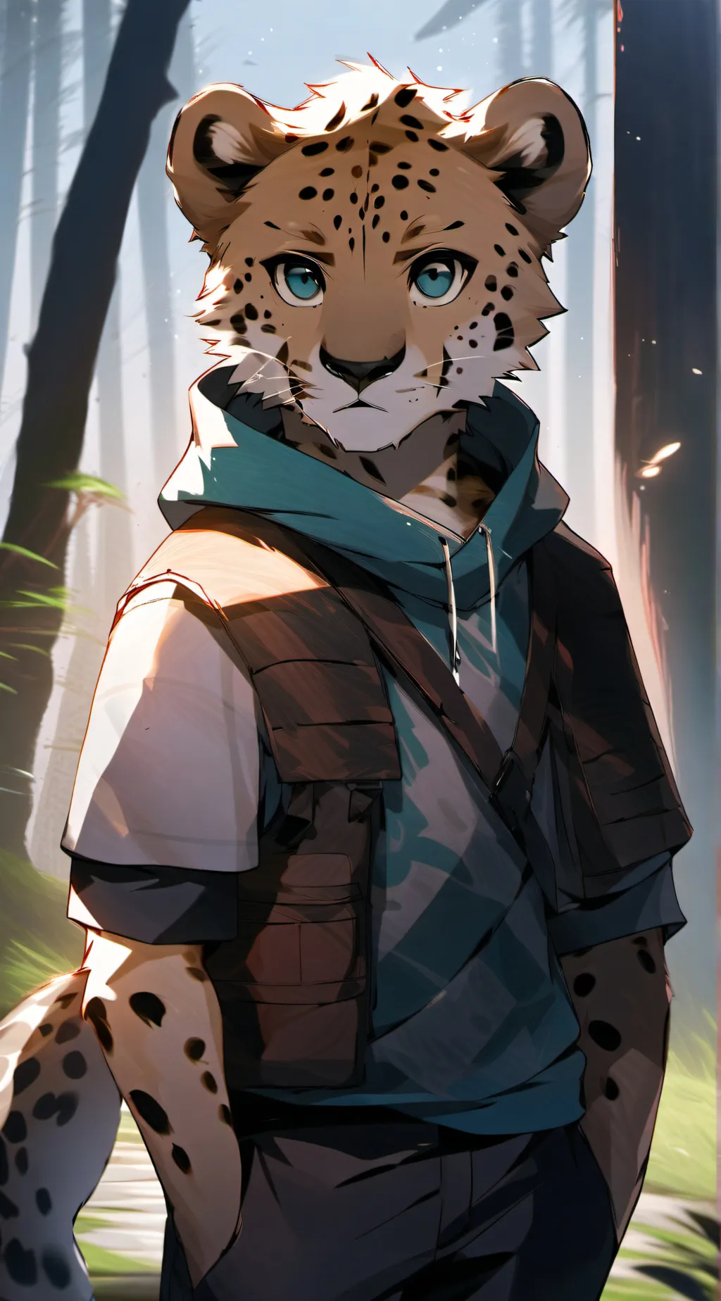 ai character: Quill background