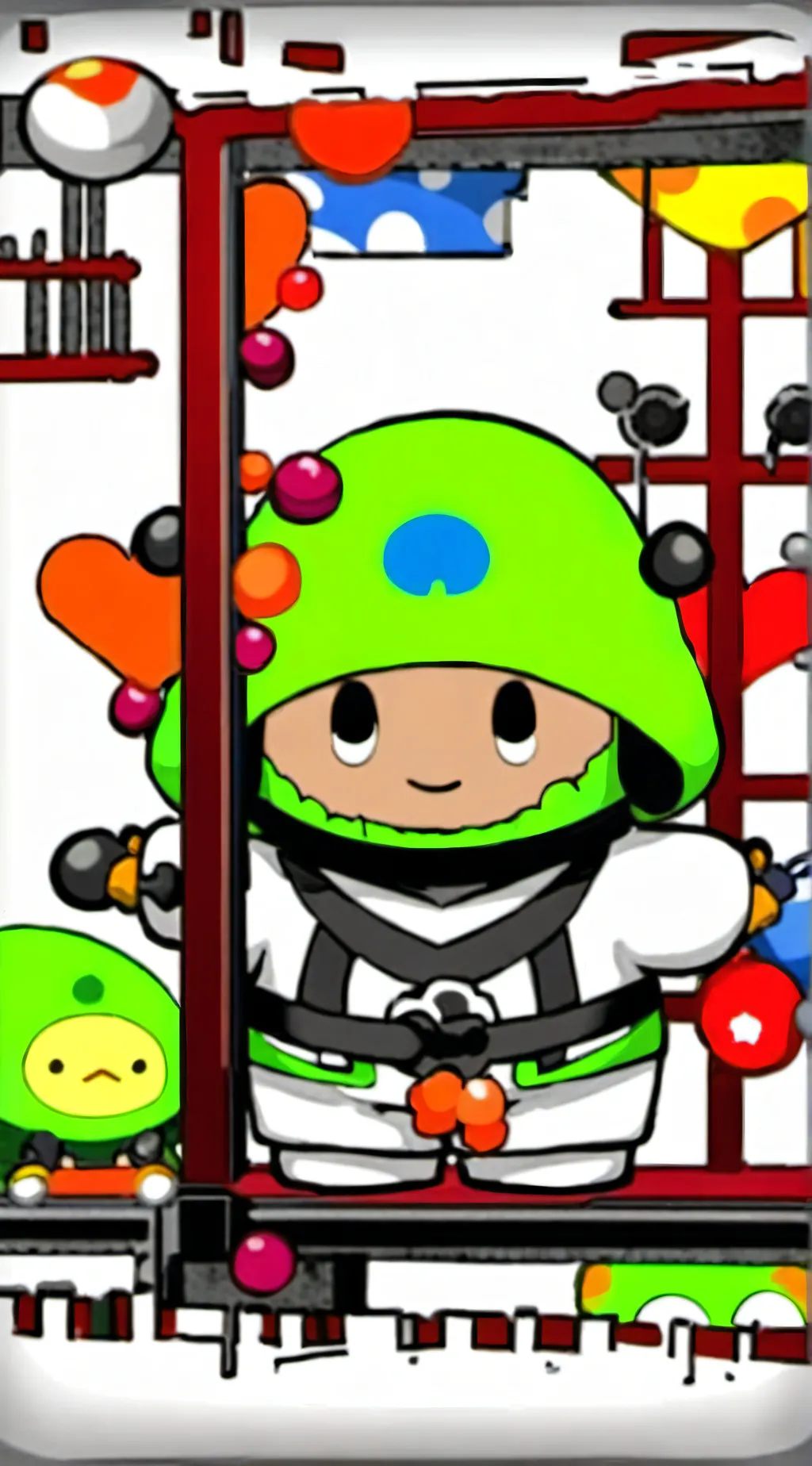 ai character: Sprunki background