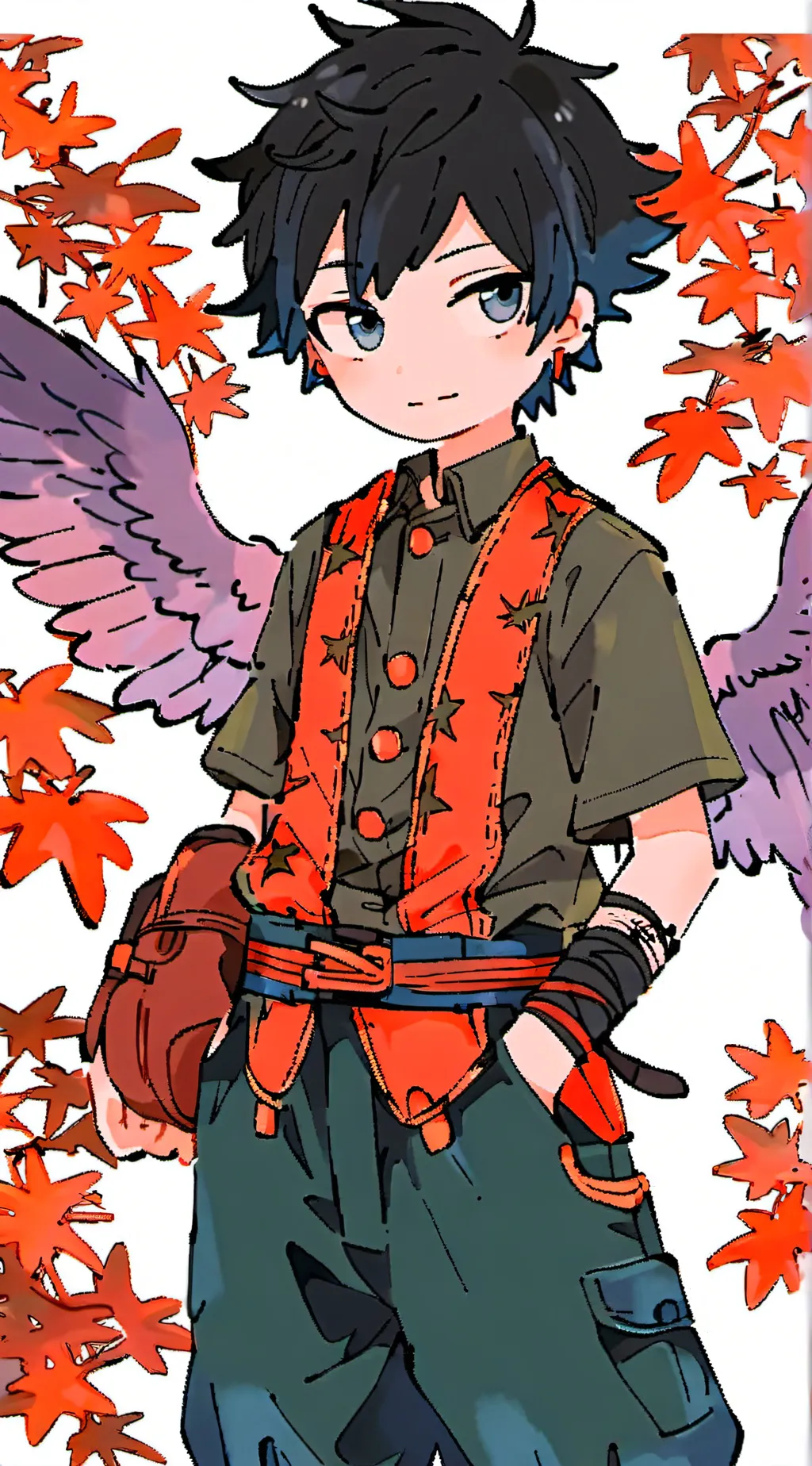 ai character: ~| Arnold Benson|~ background