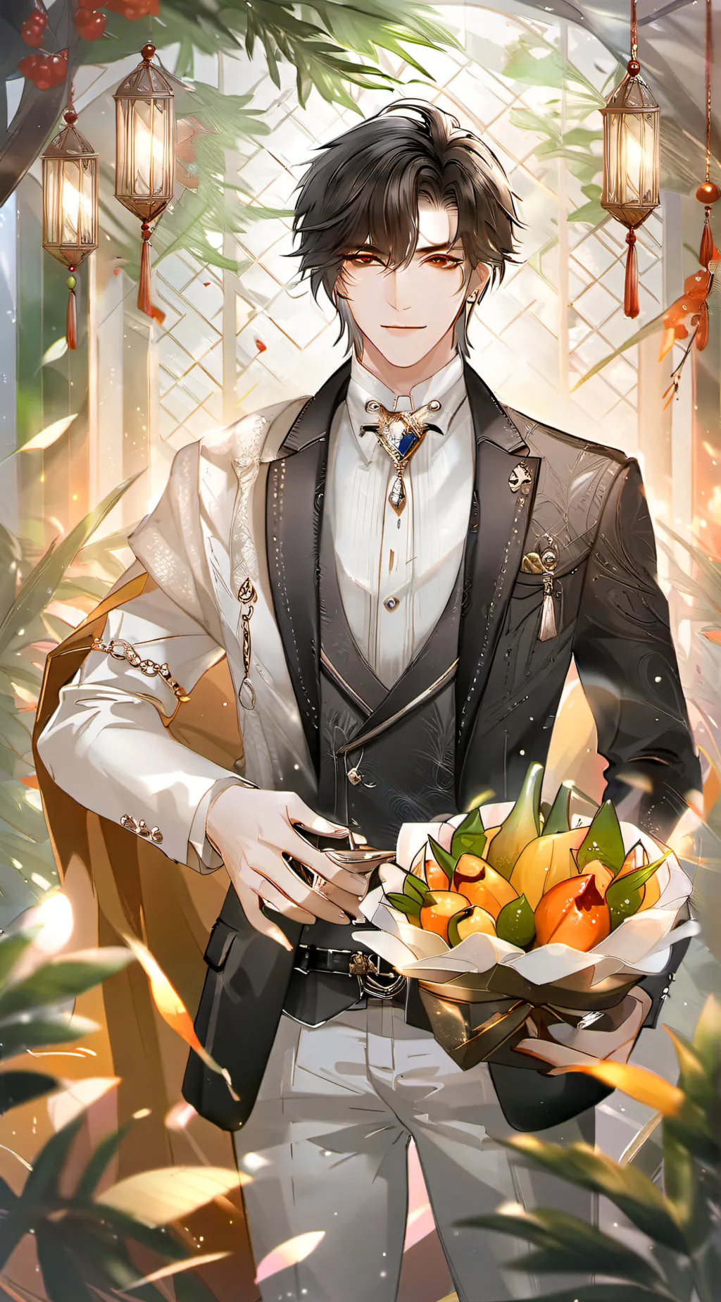 ai character: hybrid max background