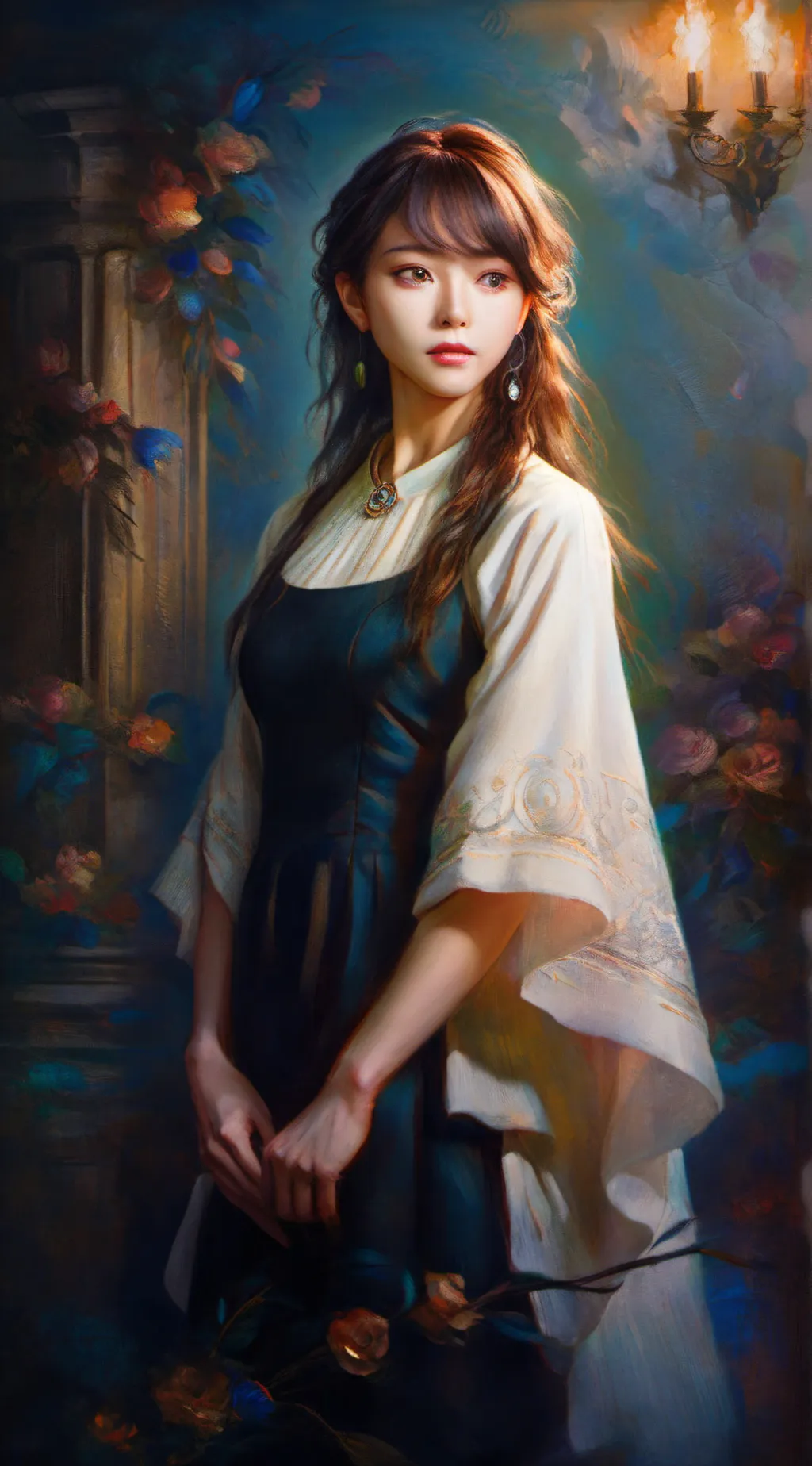 ai character: bella background