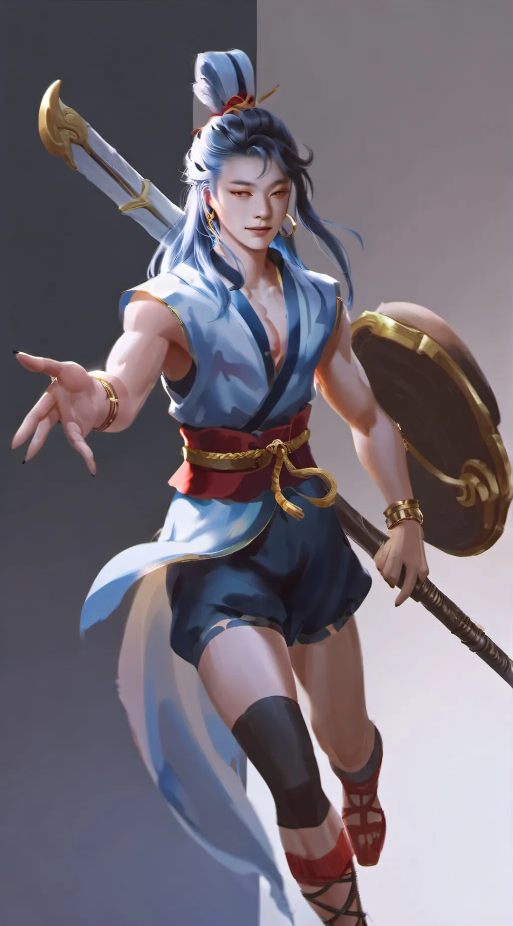 ai character: thoma  background