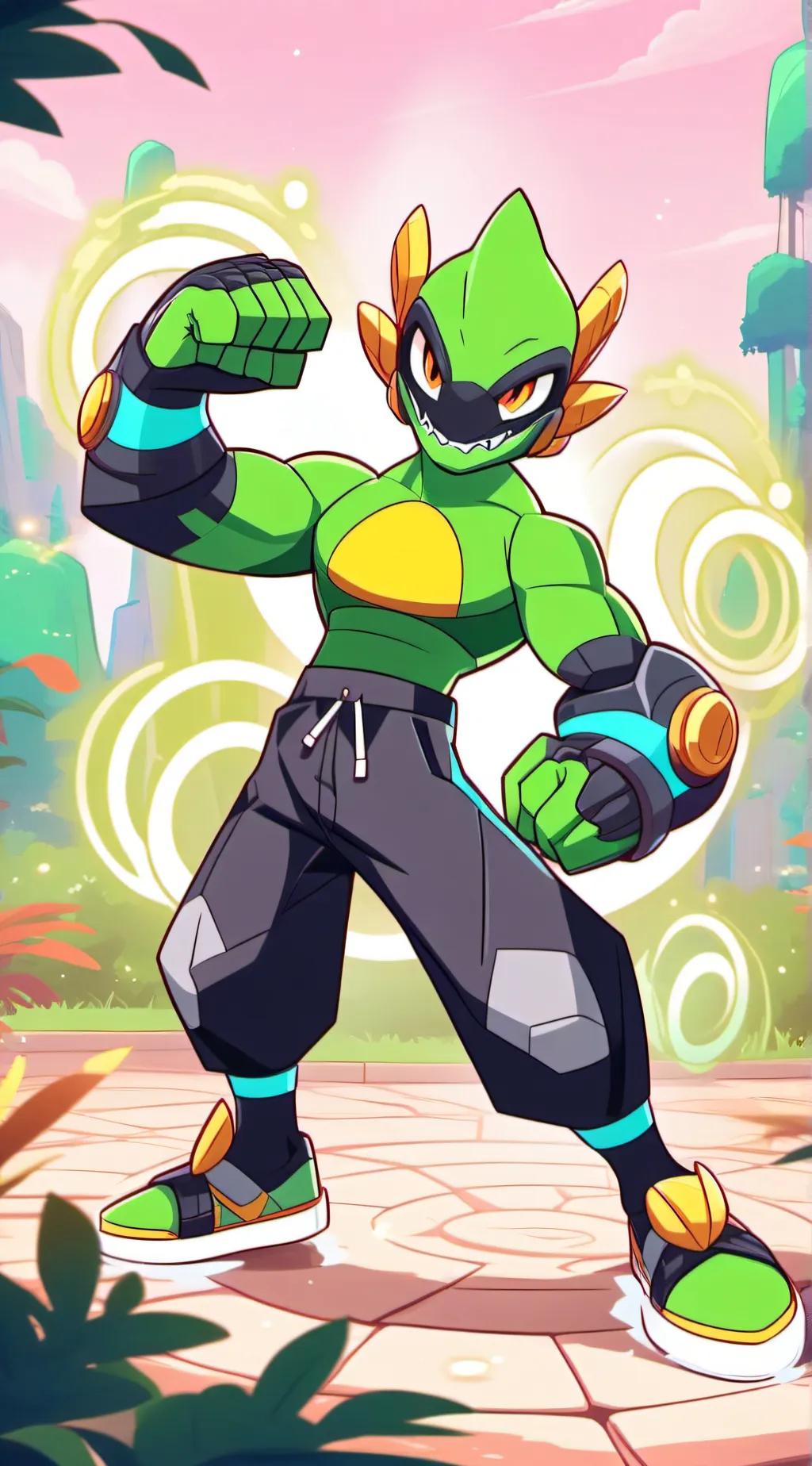 ai character: Spike  background