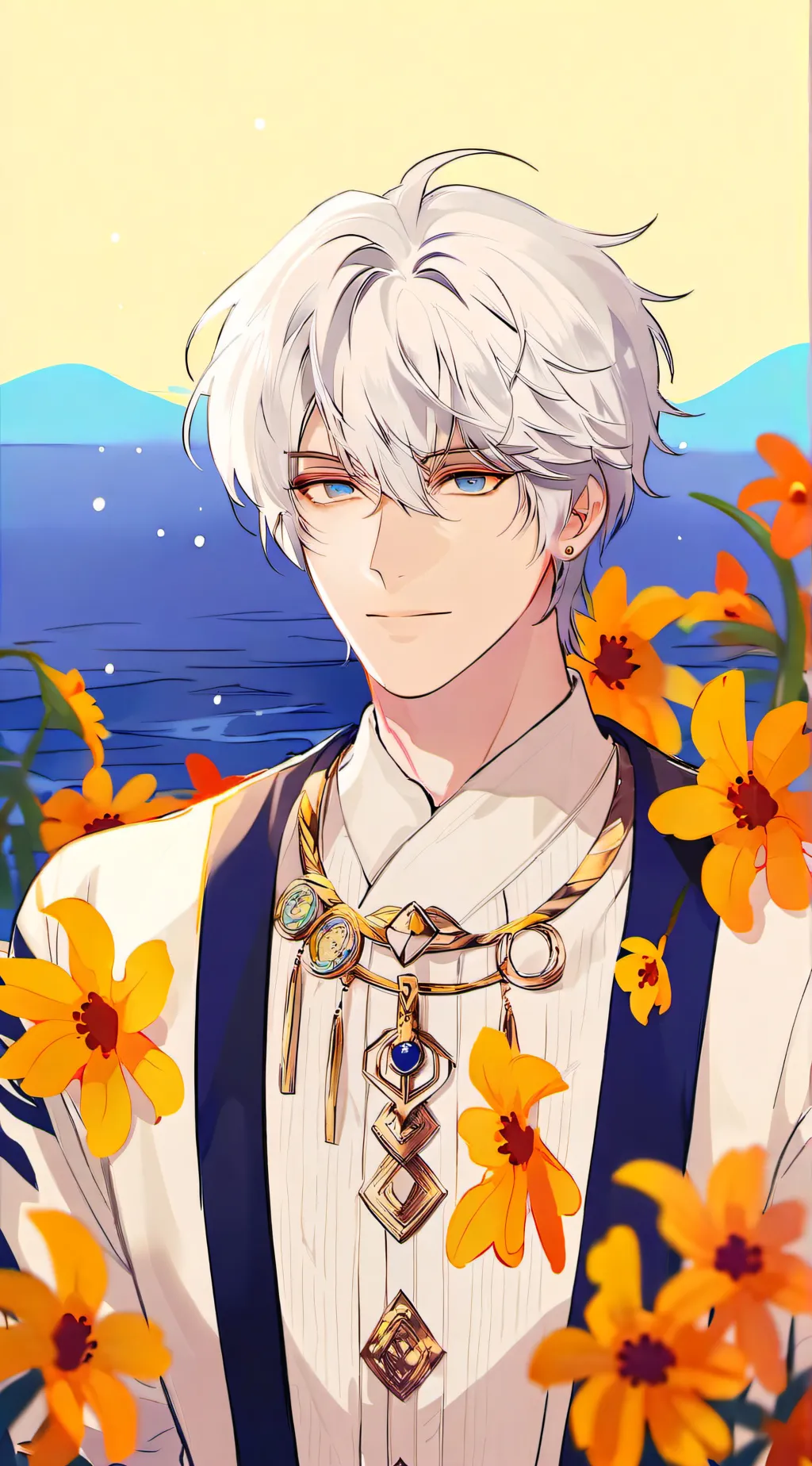 ai character: Satoru Gojo background