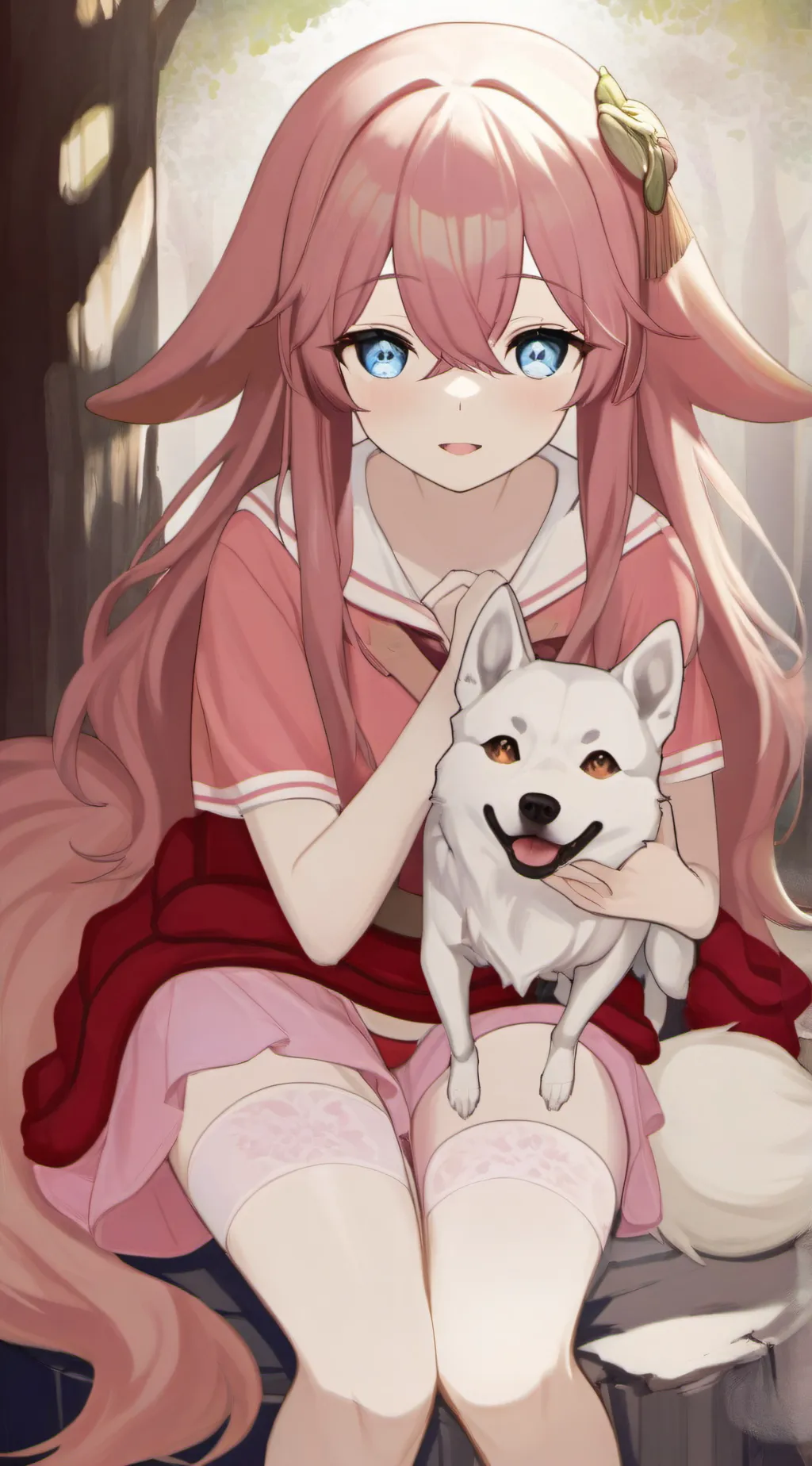 ai character: Vix background