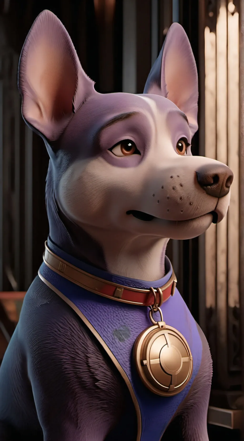ai character: Martin background