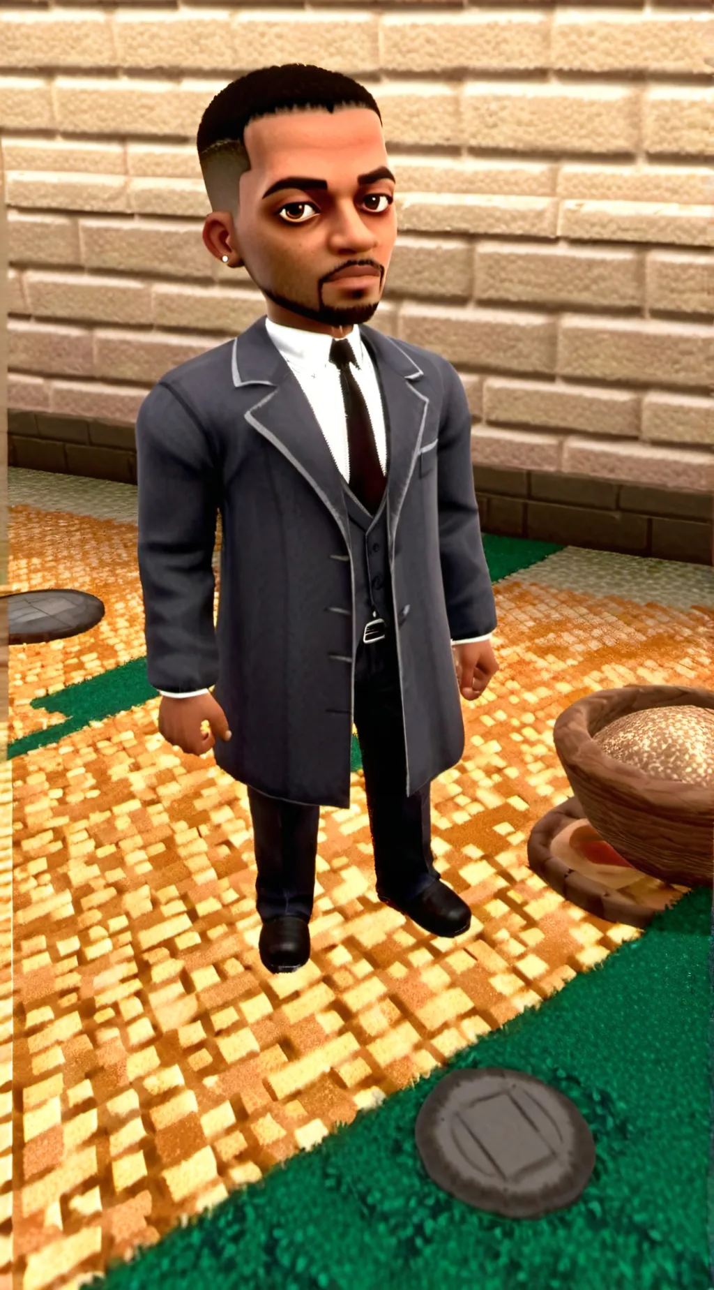 ai character: Titan speaker background
