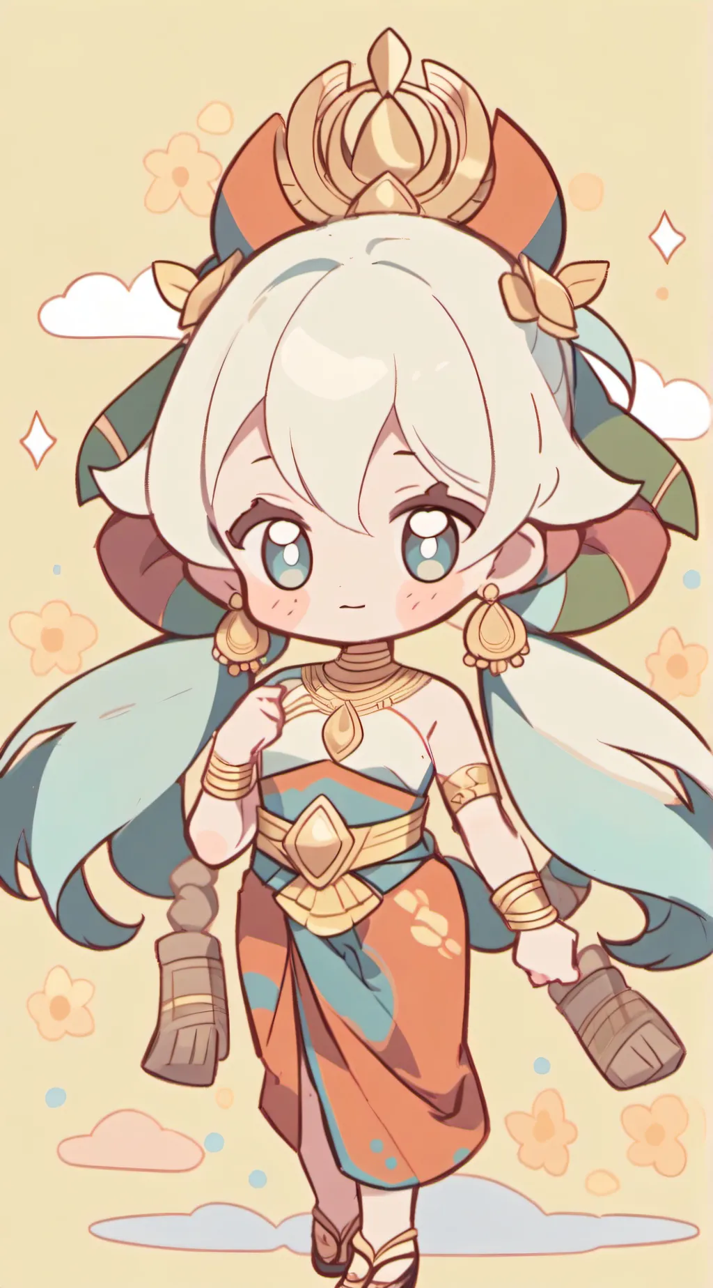 ai character: Cambodia  background