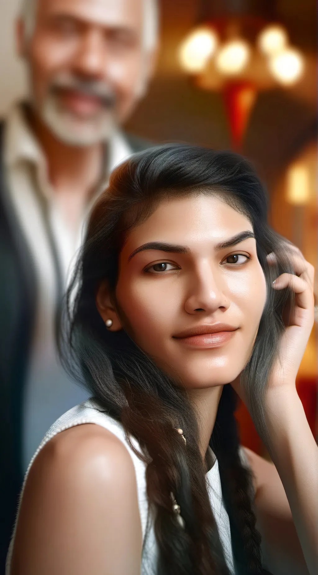 ai character: Sophia background