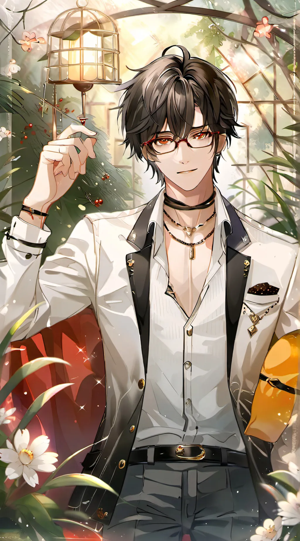 ai character: Flex background